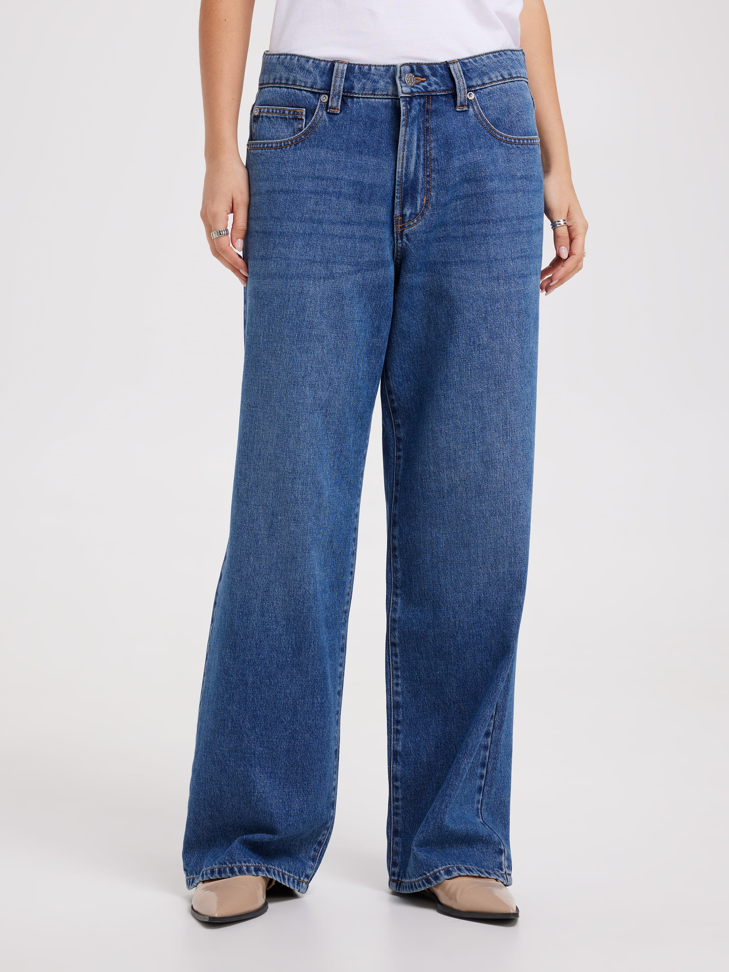 Originals Mid Rise Baggy Jean