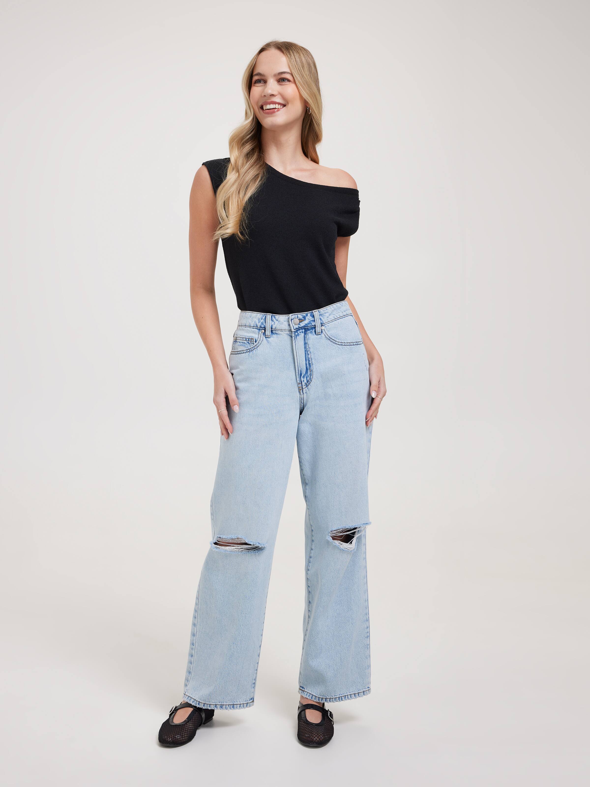 Originals Mid Rise Baggy Jean