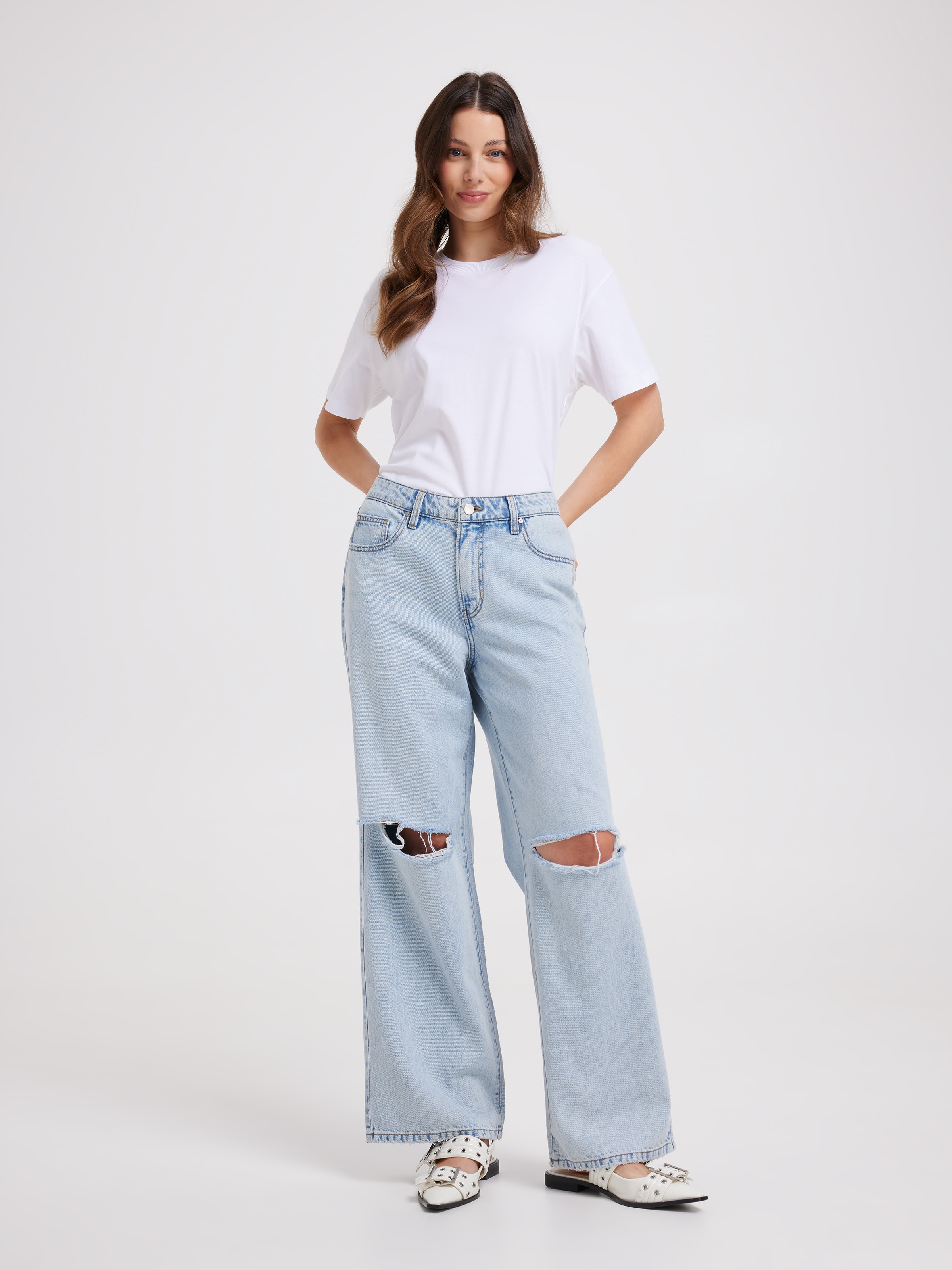 Originals Mid Rise Baggy Jean