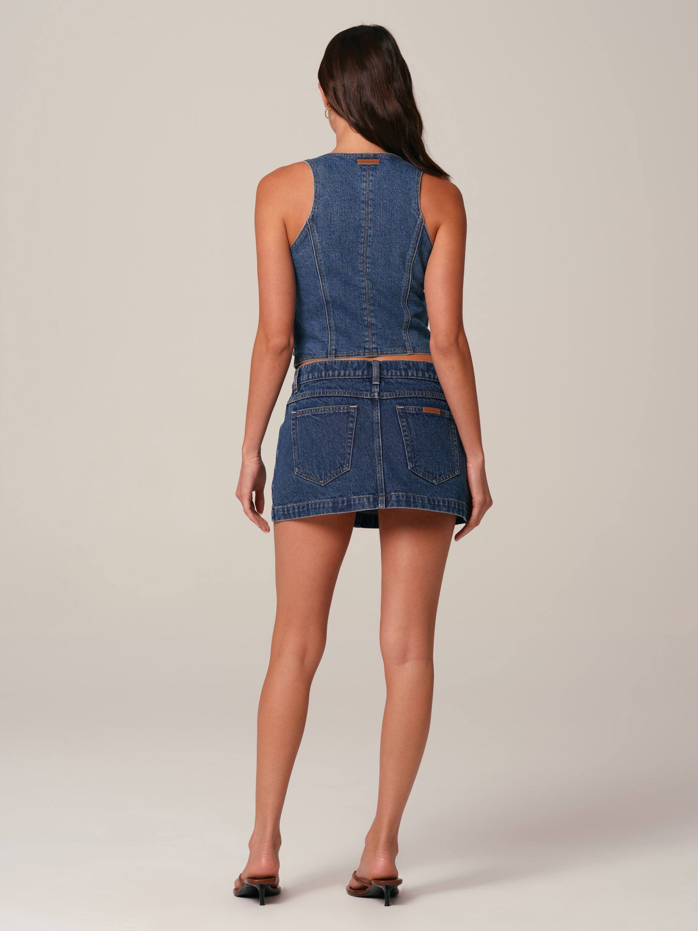 Lo Mini Skirt In Emily