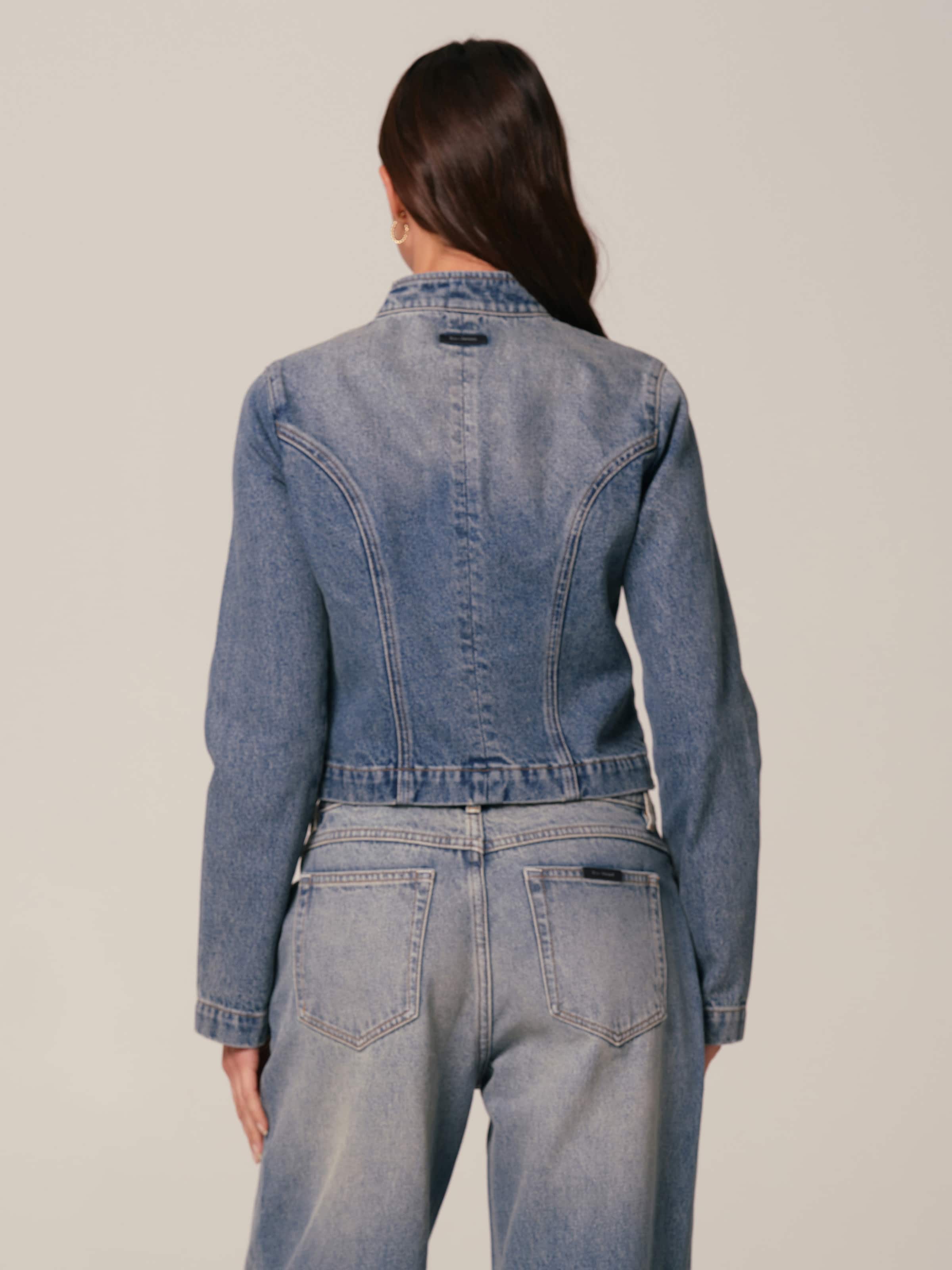 Cropped Jacket In Alison