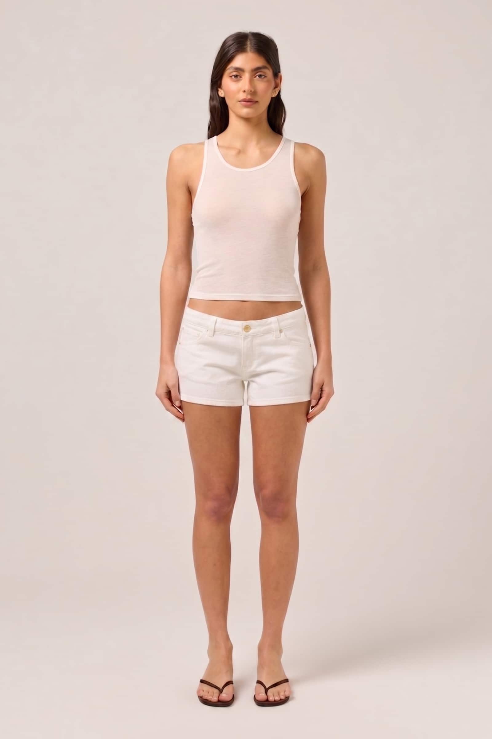 Loose Short In Hope White