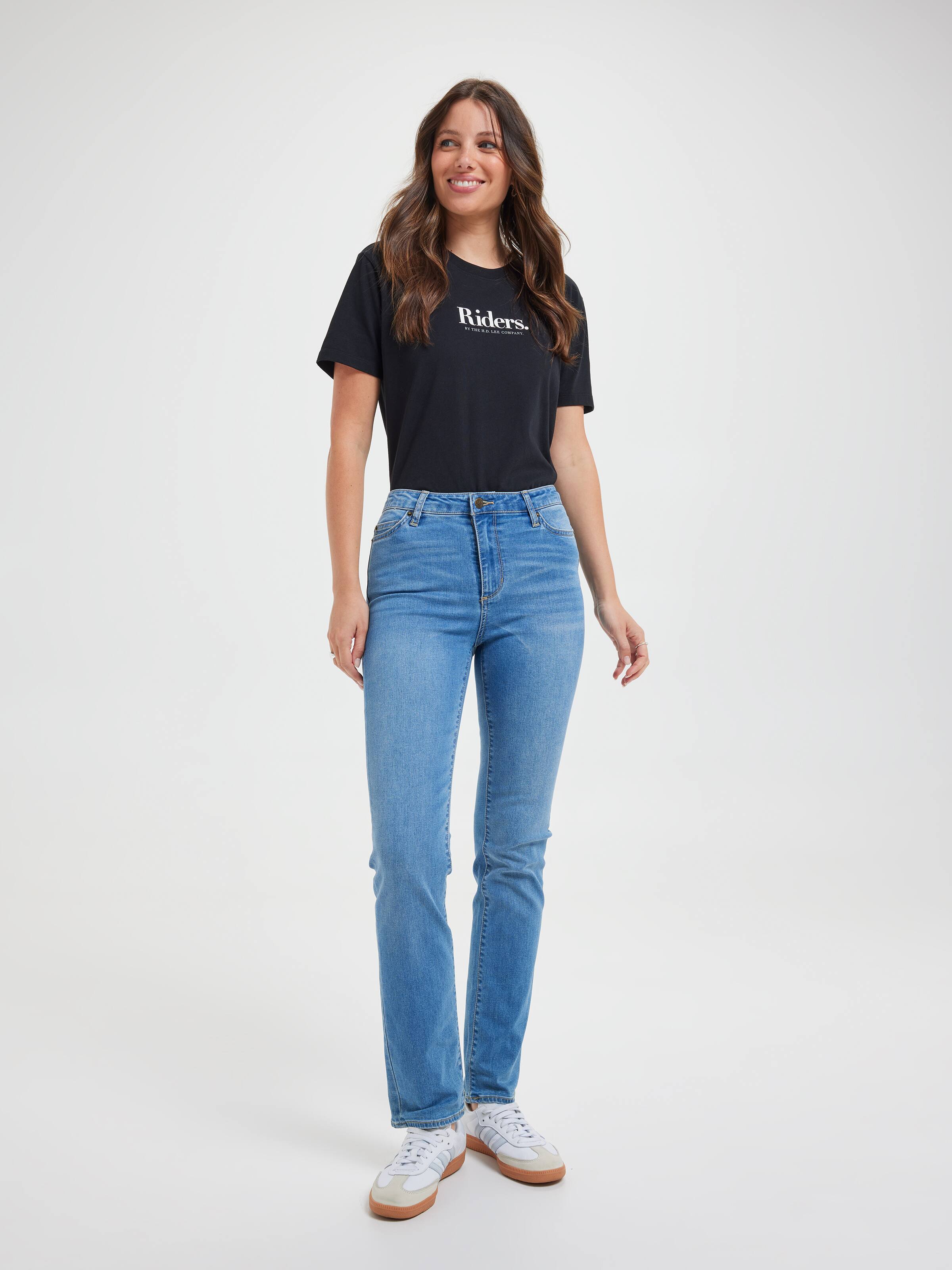 Mid Straight In Wash Indigo