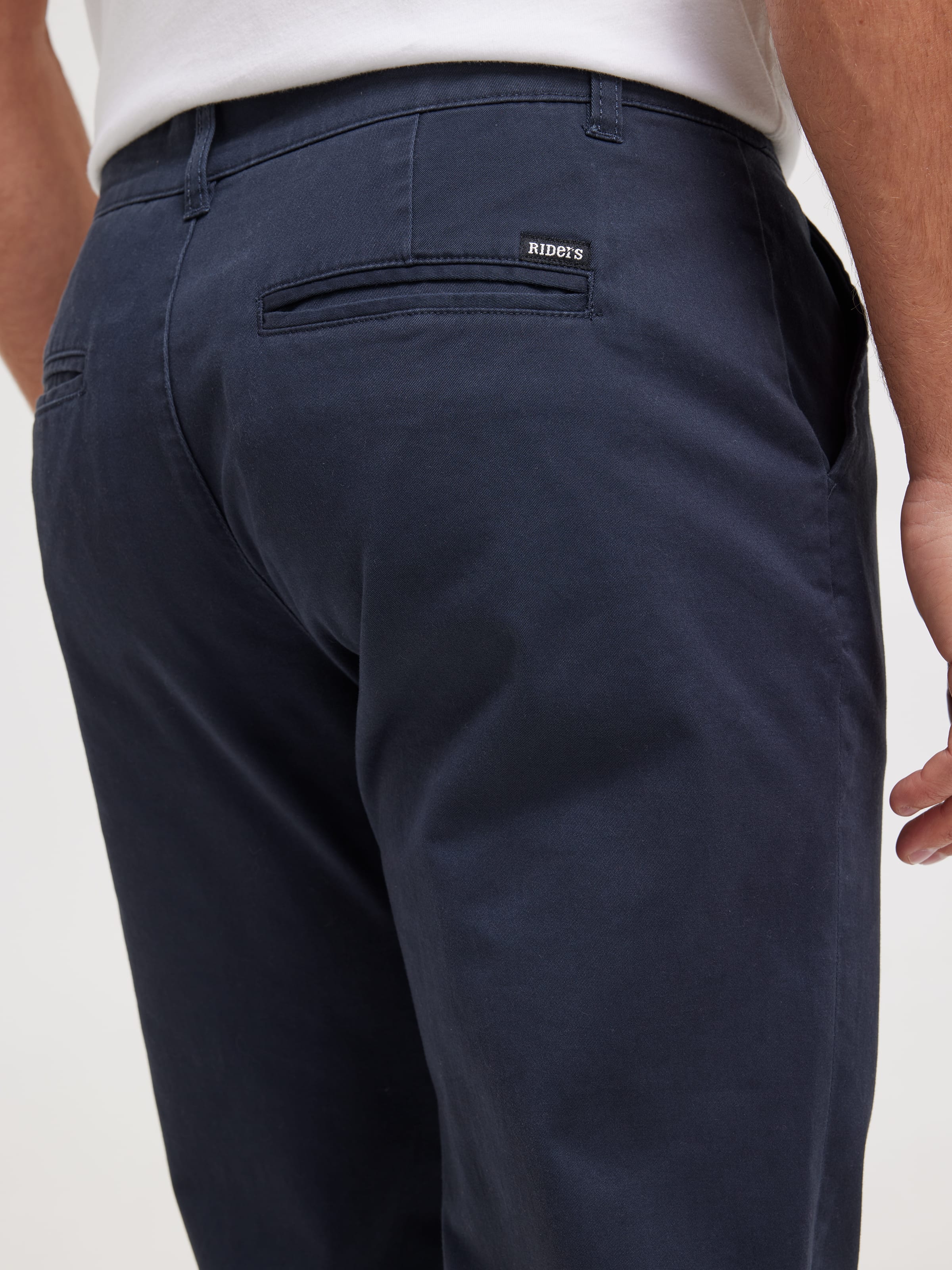 Z Stretch Chino In Navy - Just Jeans Online