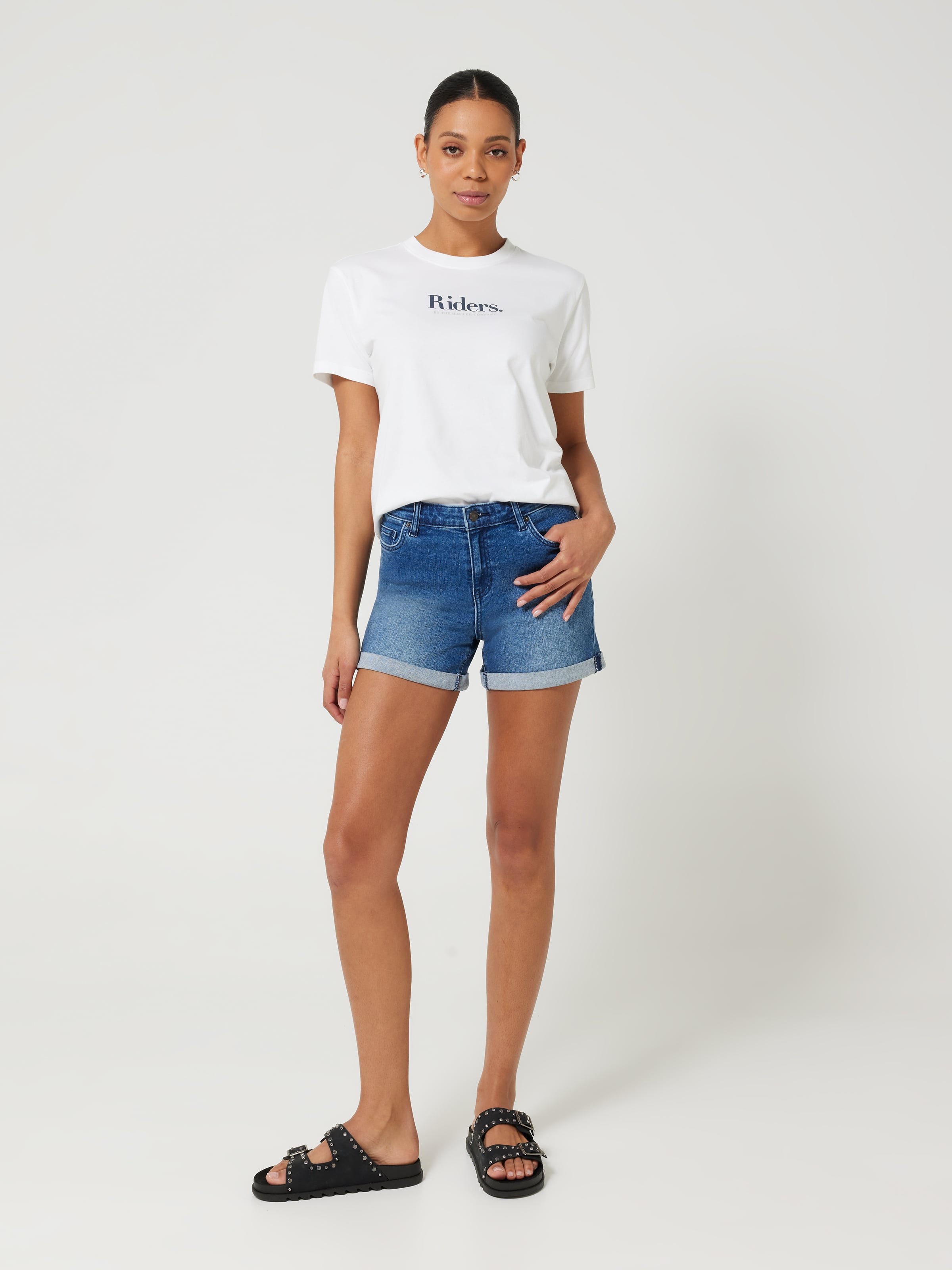 Relaxed Tee In Optic White