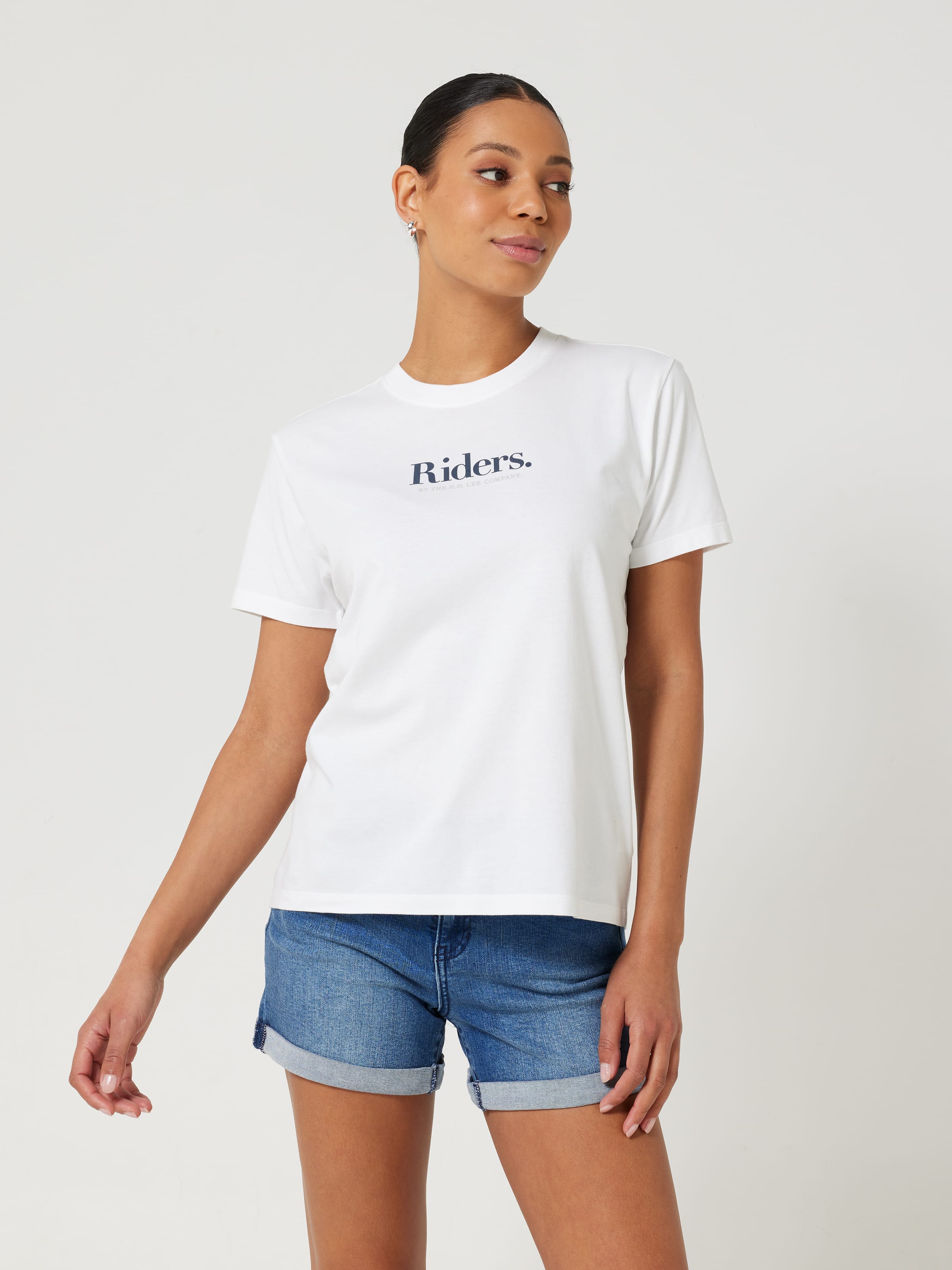 Relaxed Tee In Optic White