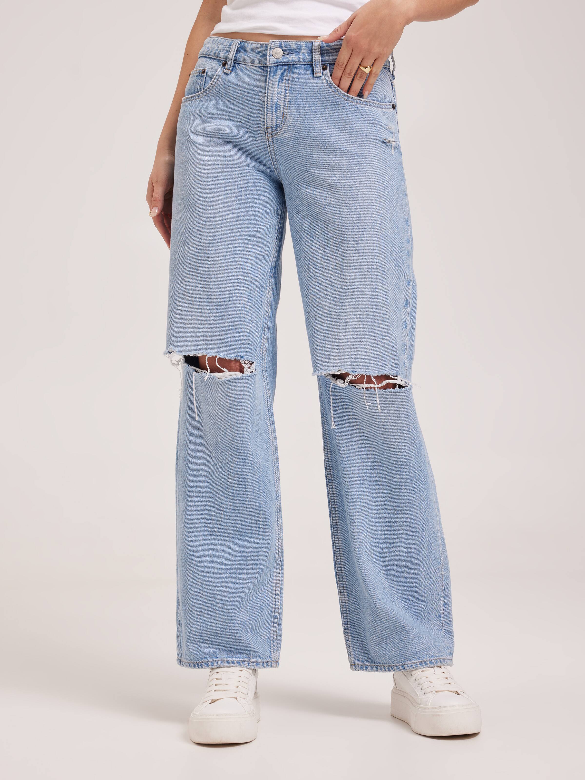 Low Vintage Baggy Jean In Sunset Vintage