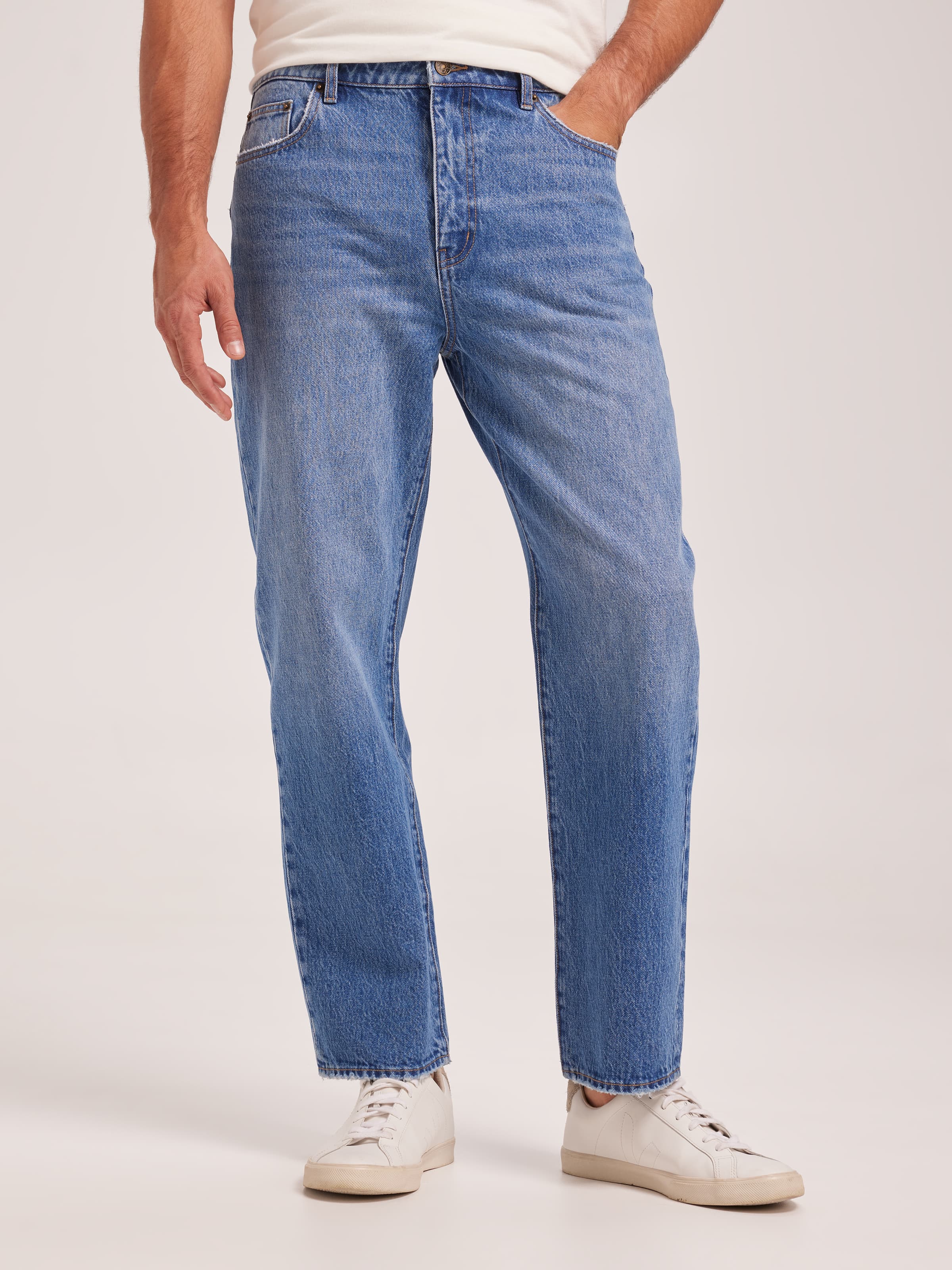 R5 Baggy Jean In Crafted Blue