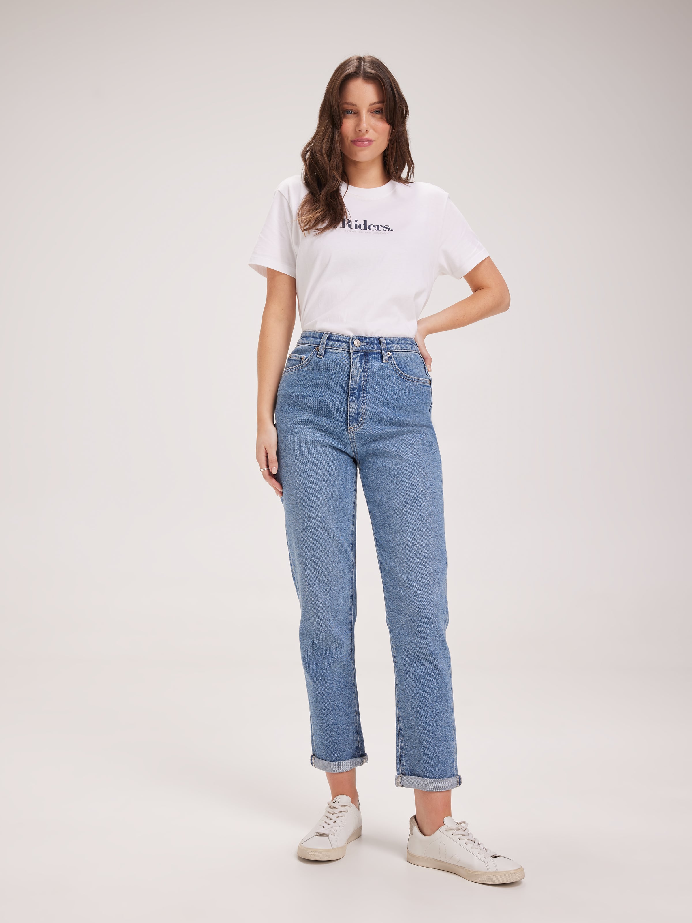 Hi Mom Curvy In Wishful Blue