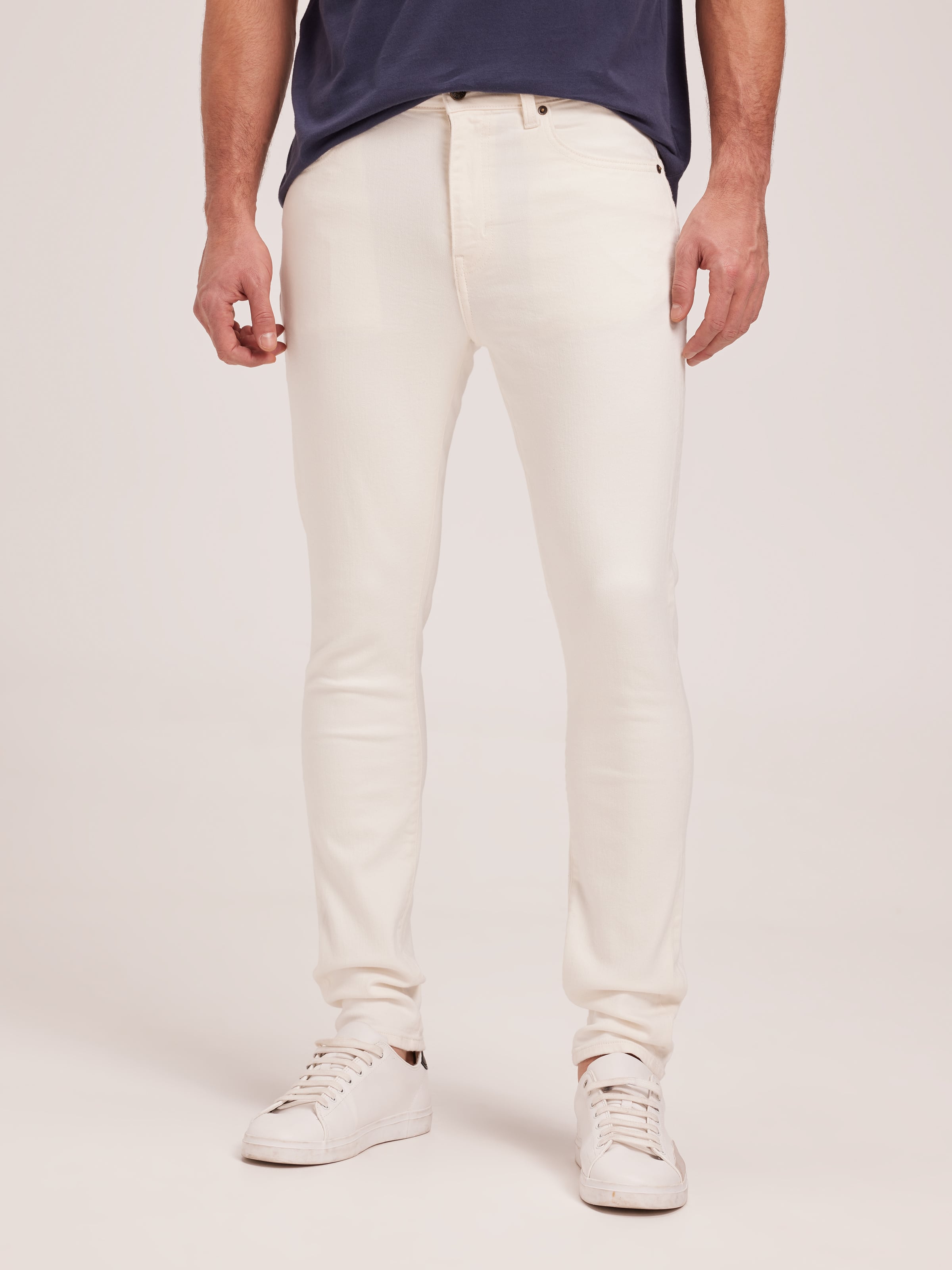 R1 Skinny In White Daze