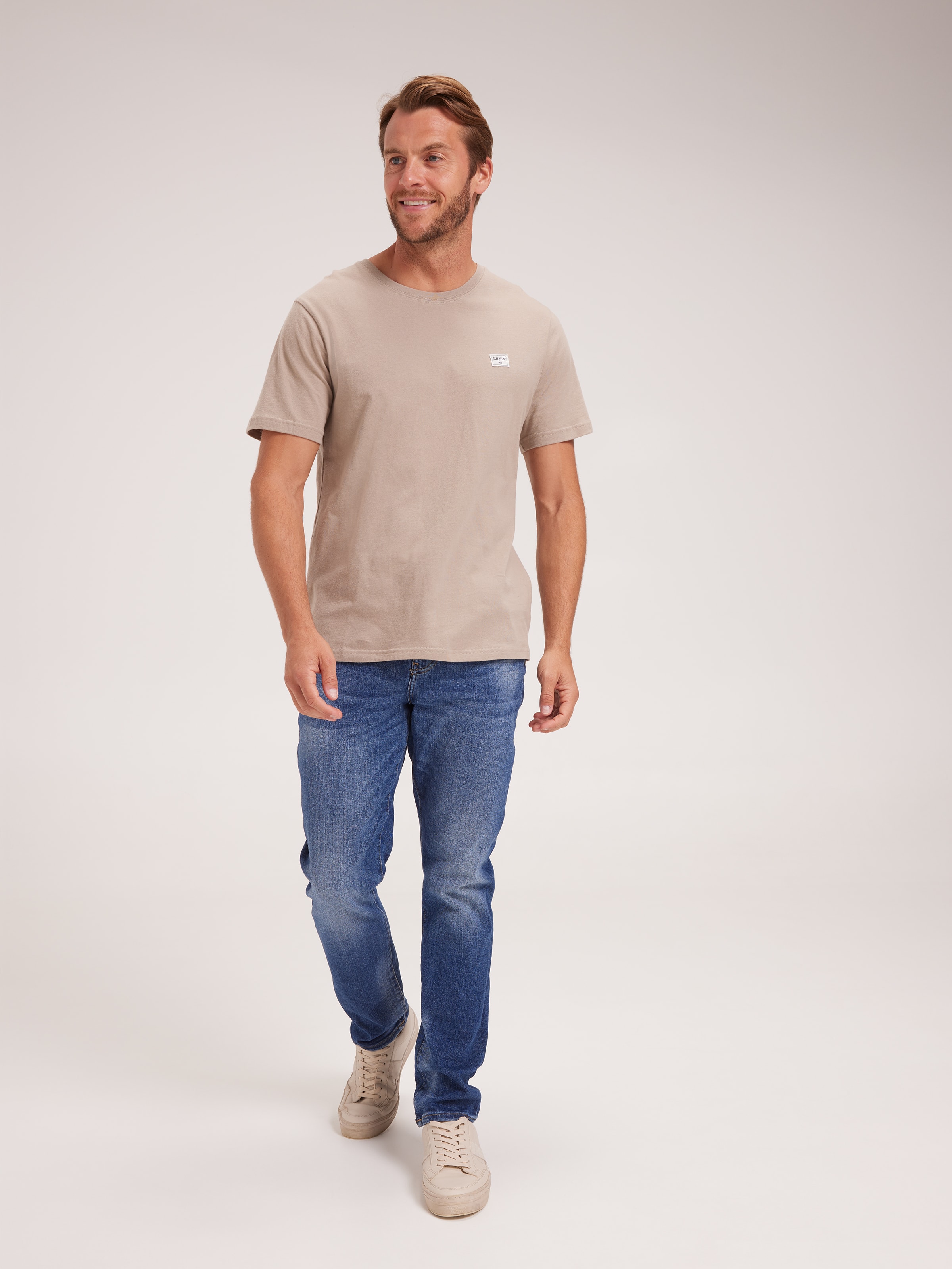 Origins Relaxed Tee In Vintage Khaki