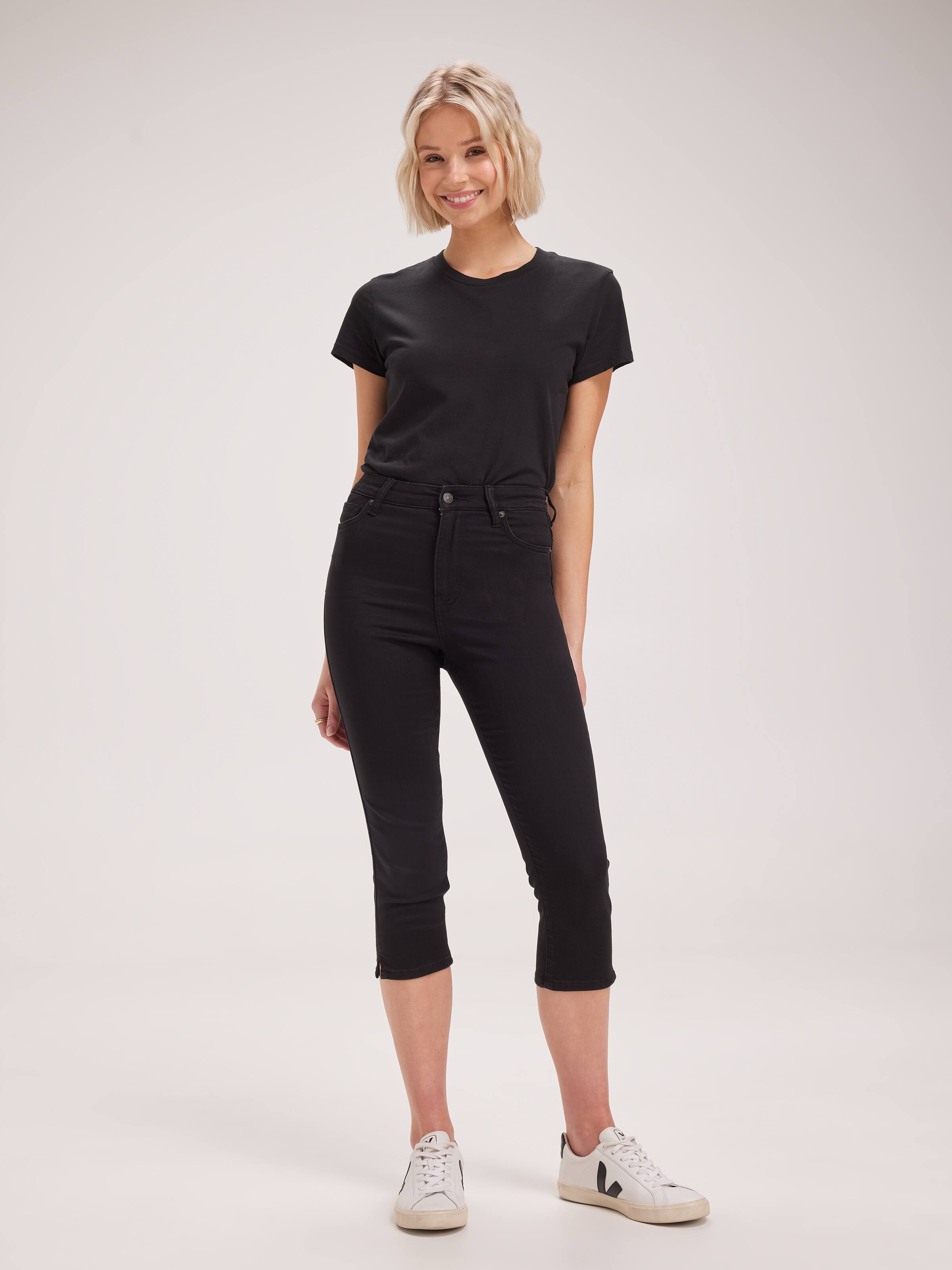 Hi Crop Jean In Nightfall