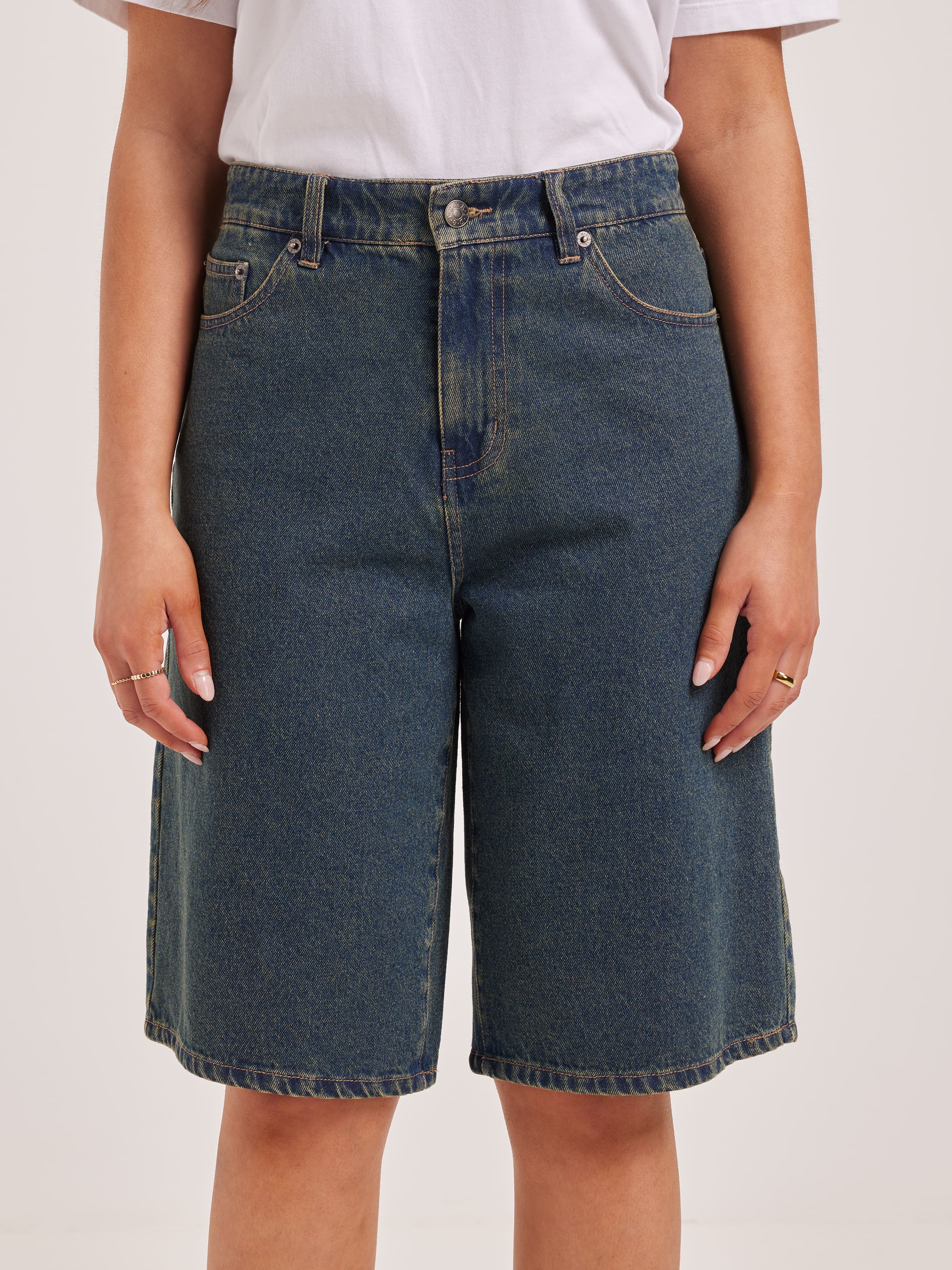 Low Jort In Tainted Indigo