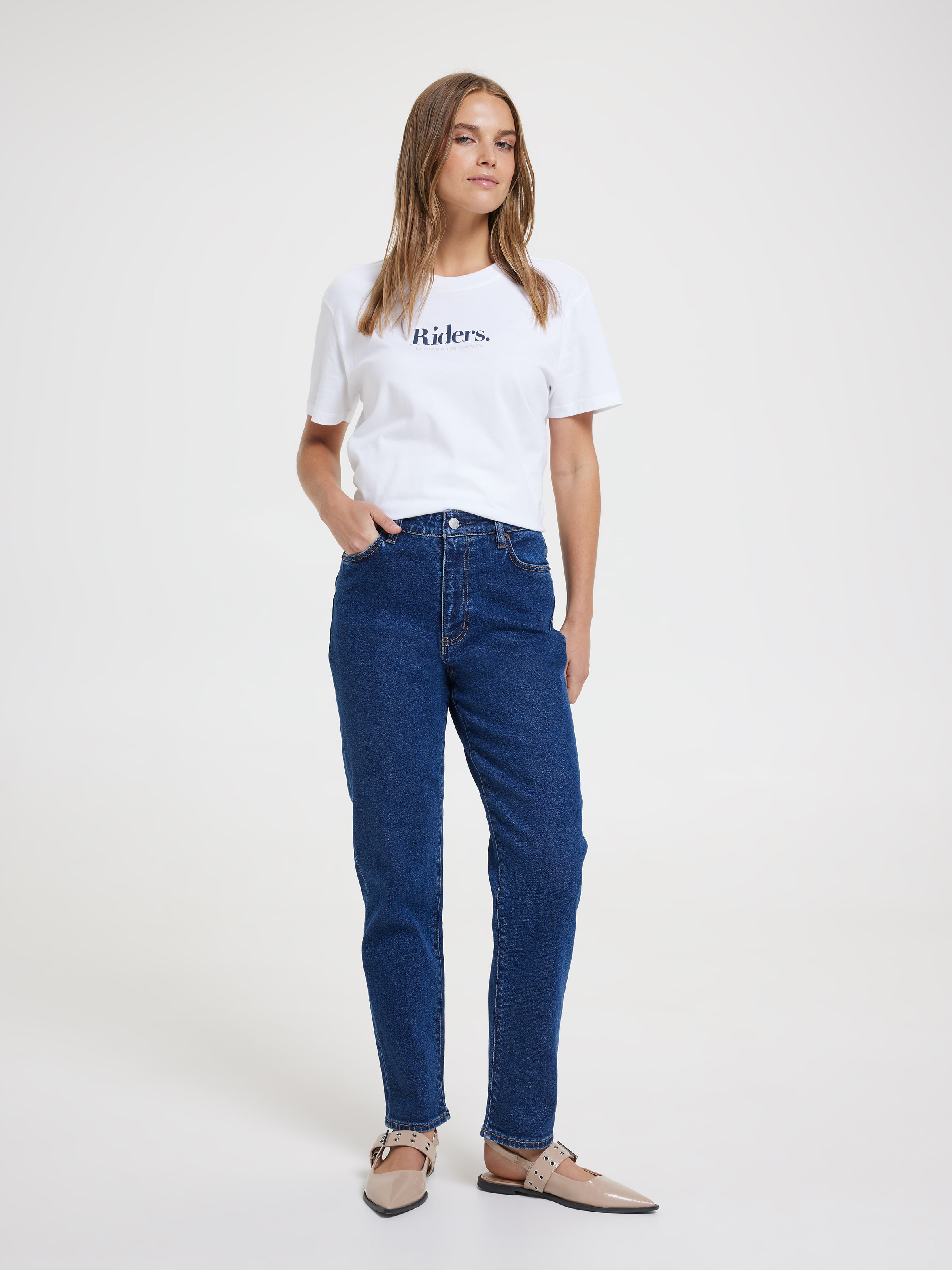 Hi Mom Jean In Infinite Indigo