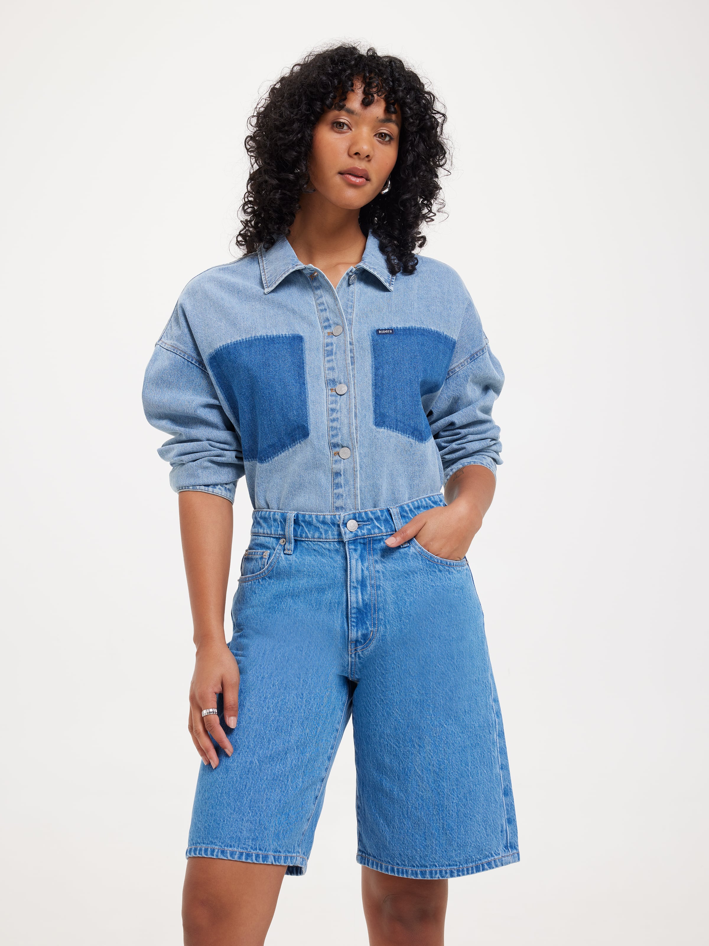 Low Jort In Blue Element