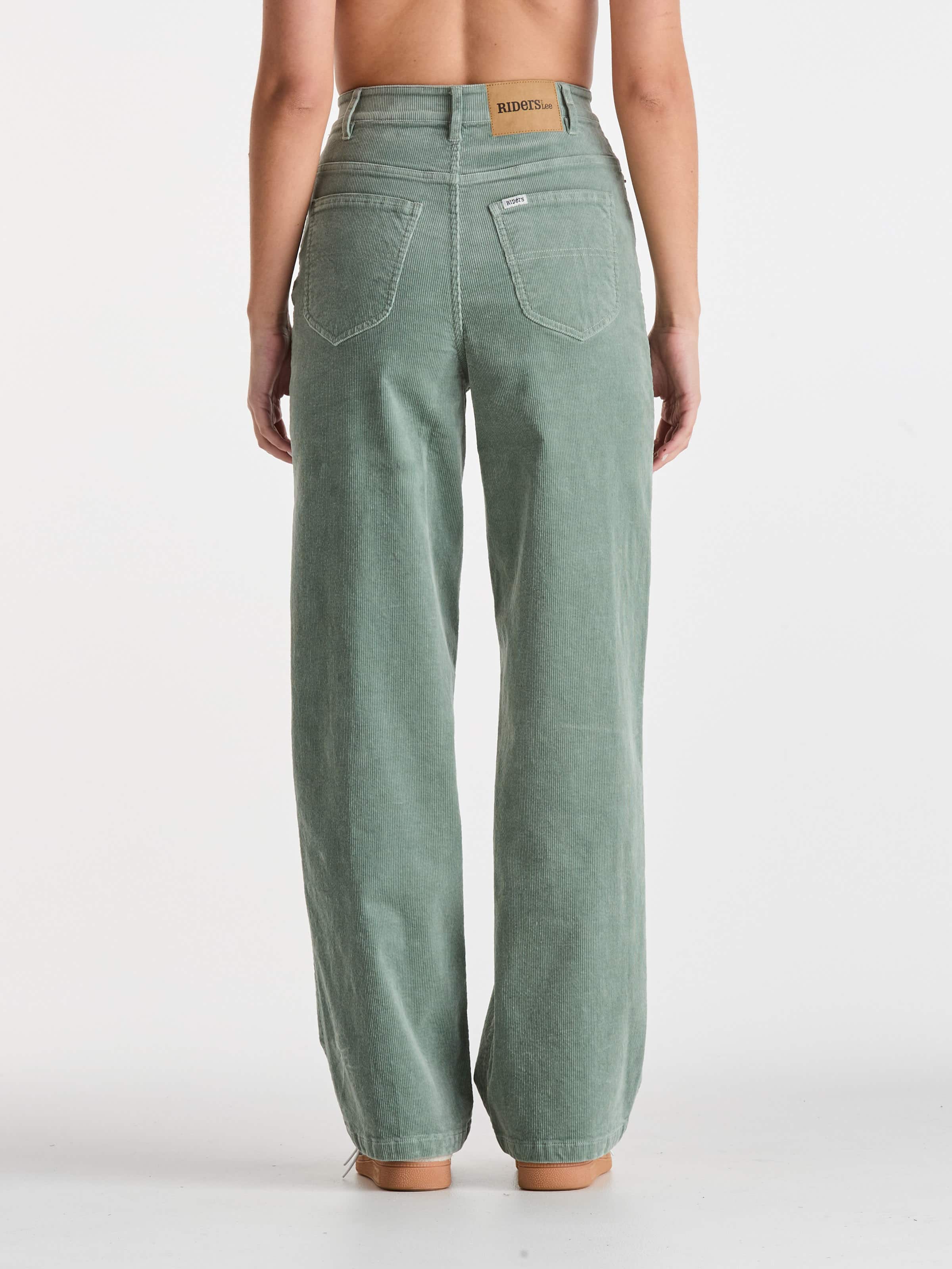Hi Wide In Moss Green