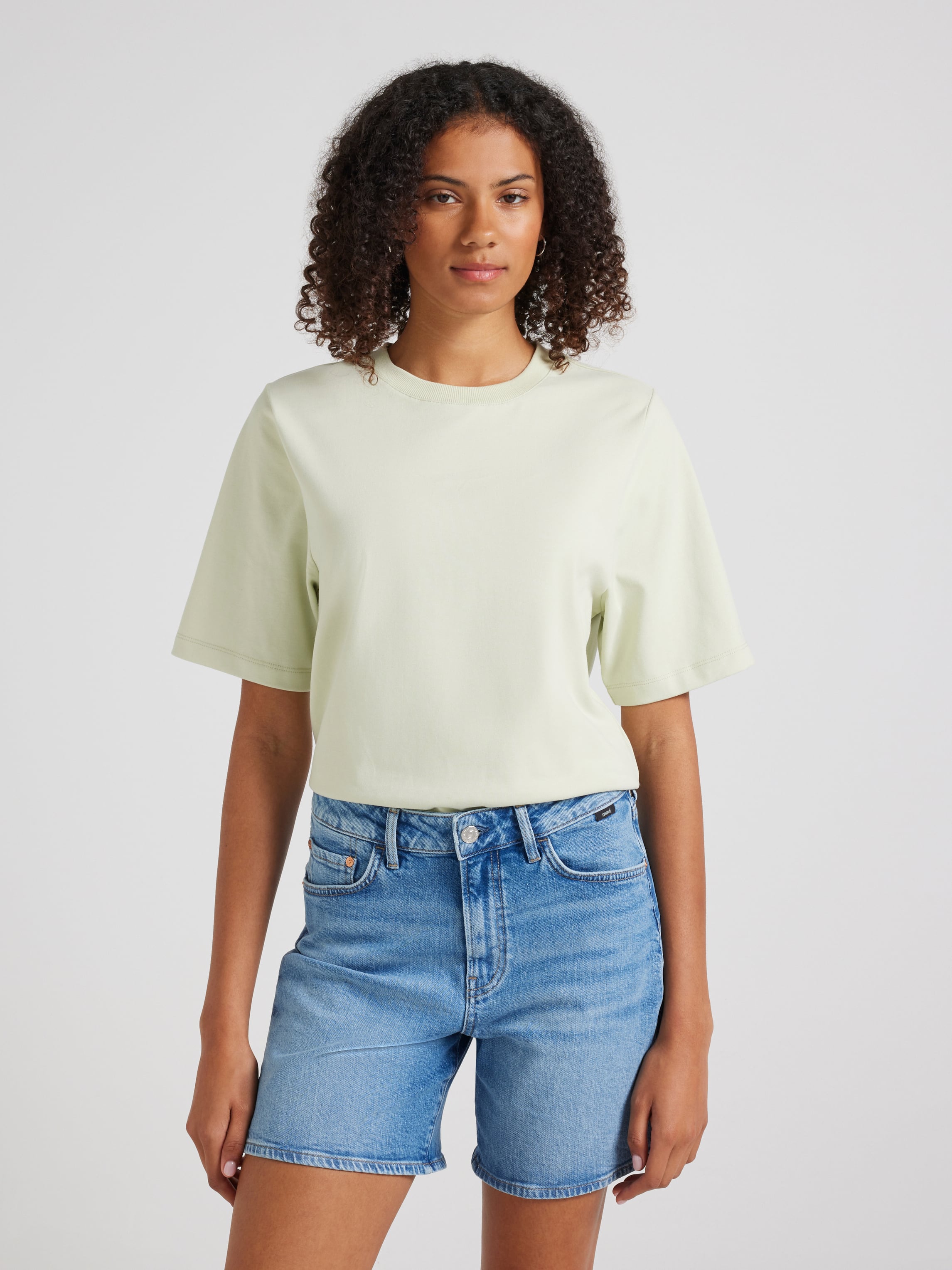 Heidi Long Relaxed In Light Brushed Classic Blue