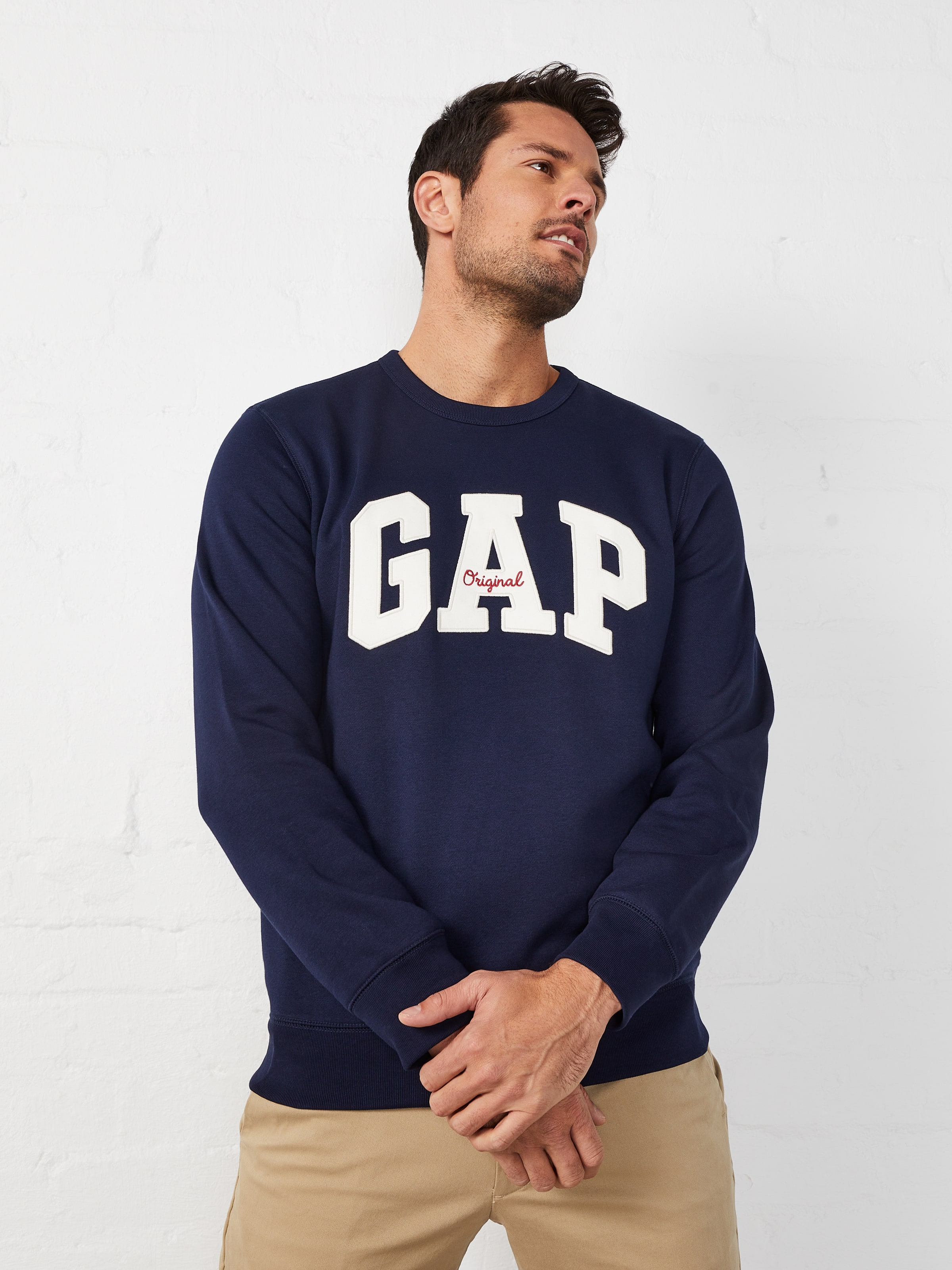GAP Men's Logo Heritage Hoodie Hooded Full Zip Sweatshirt