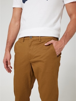 Slim Fit Chino In Brown
