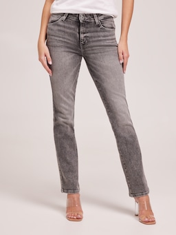 Sexy Straight Jean In Grey