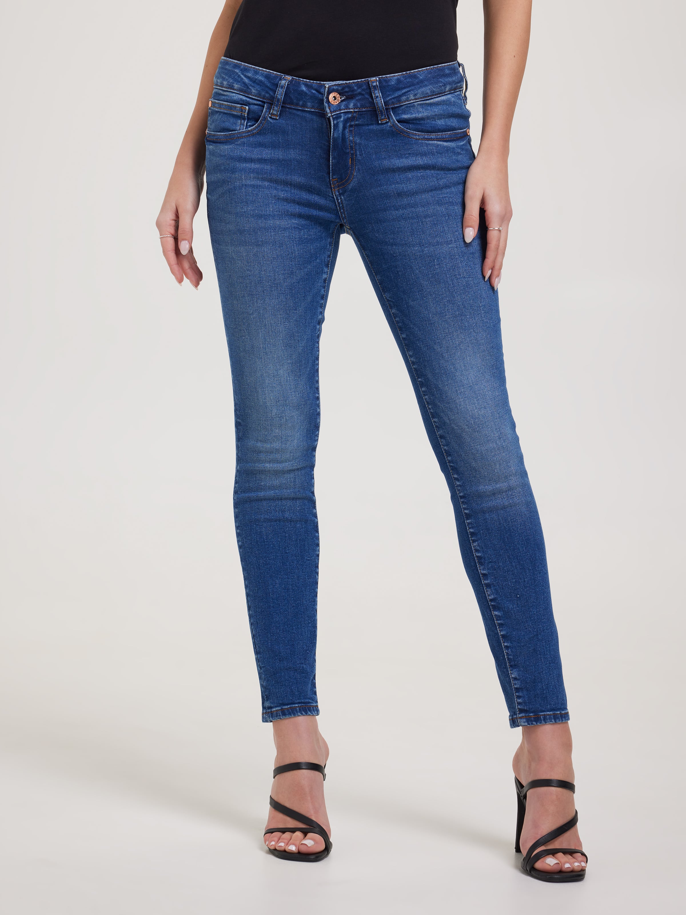 Sienna Skinny In Wheatbelt Mid