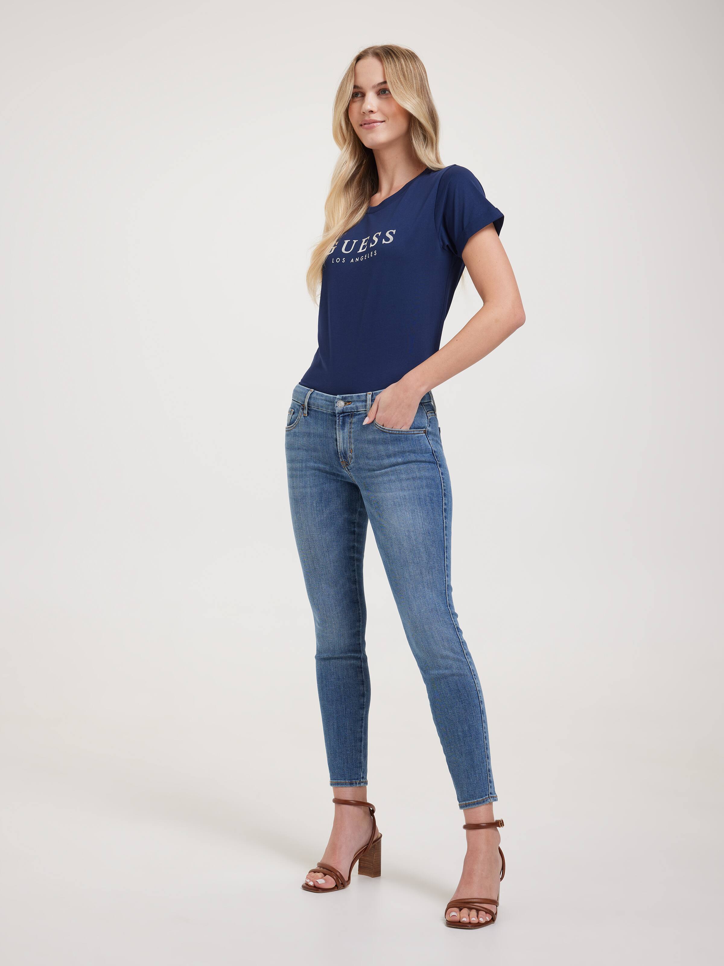 Power Curvy Jean In Karma