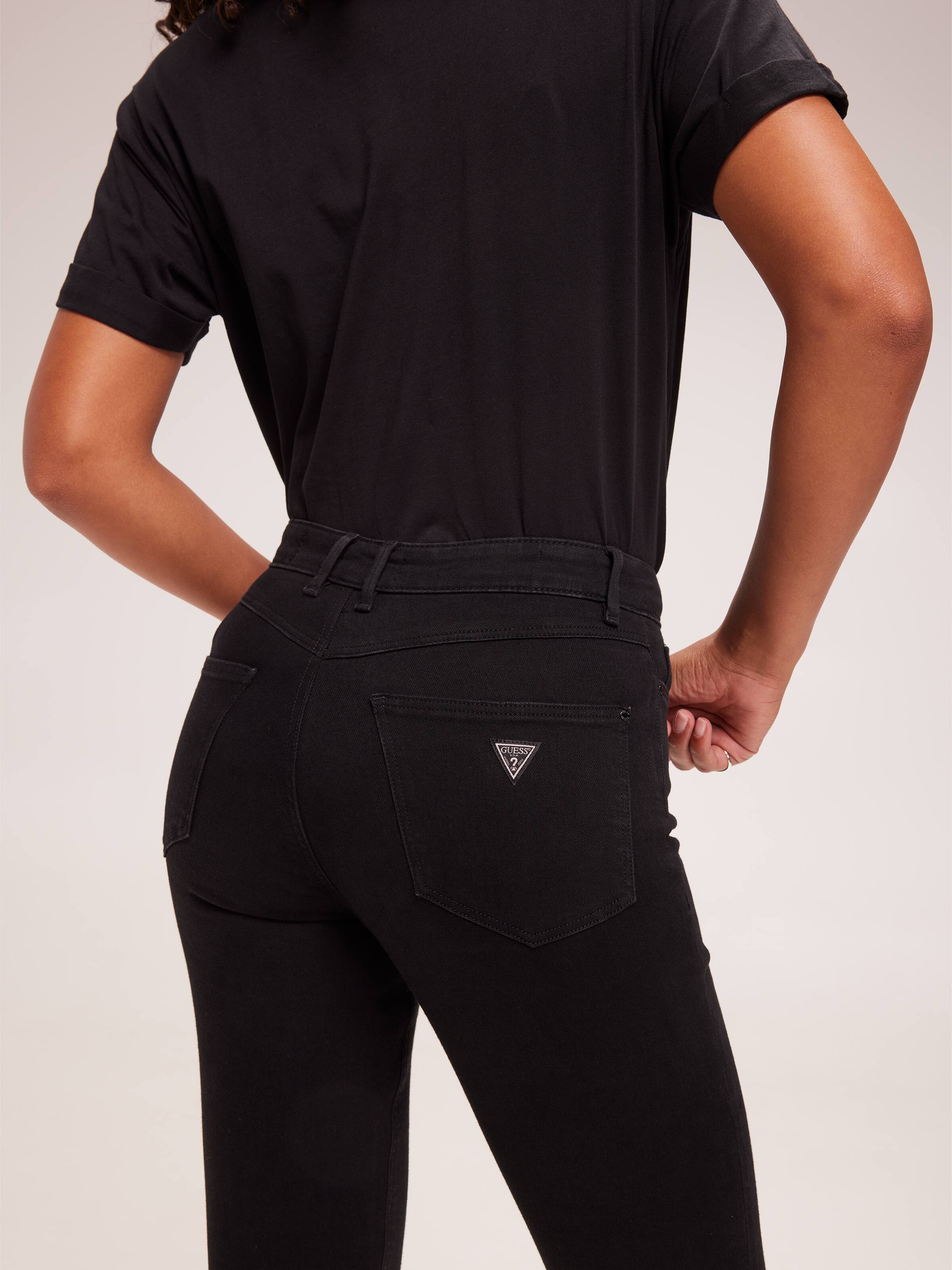1981 High Rise Skinny Jean In Carrie Black
