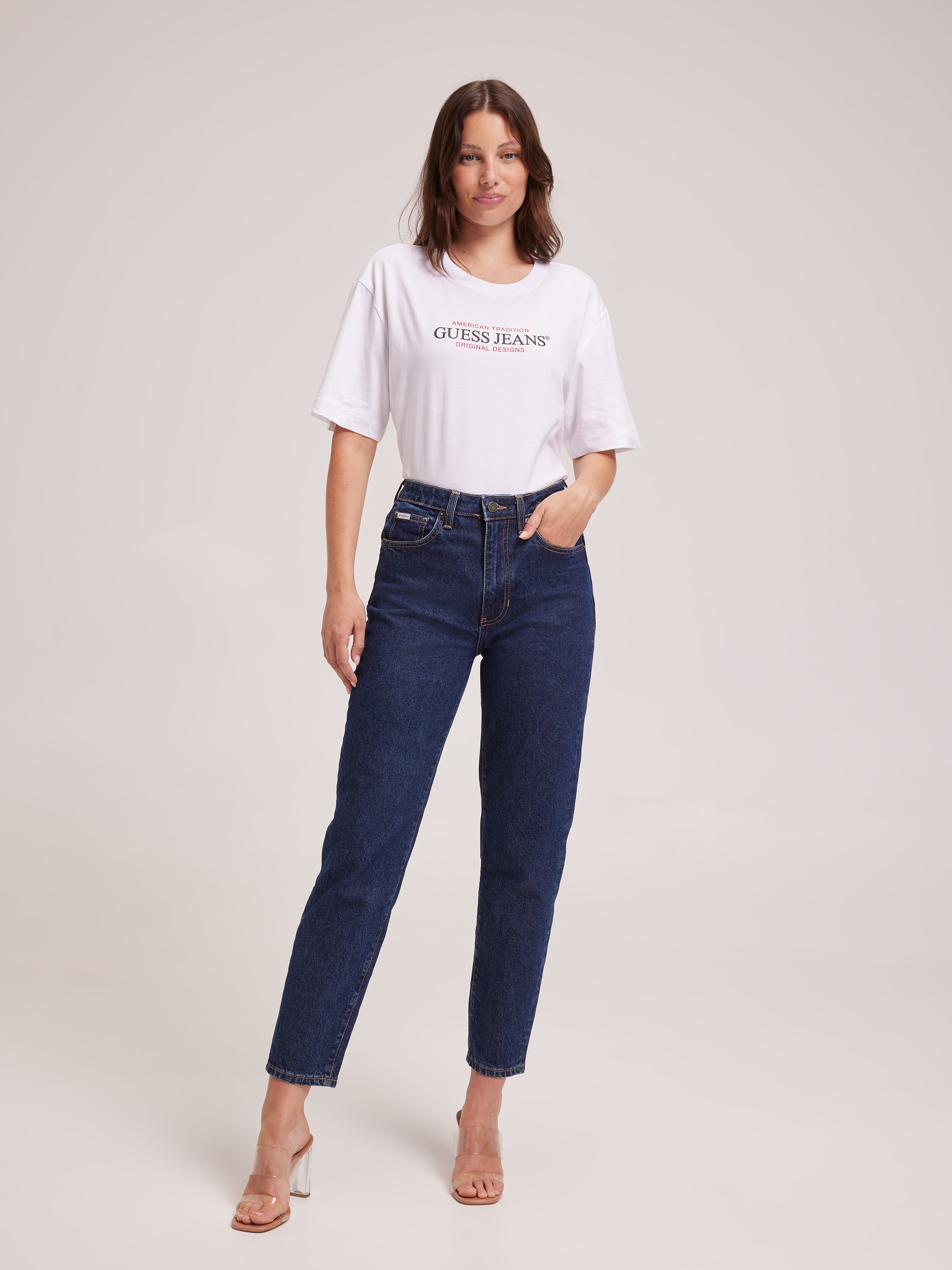 Jeans Go6 Mom In Dark Wash