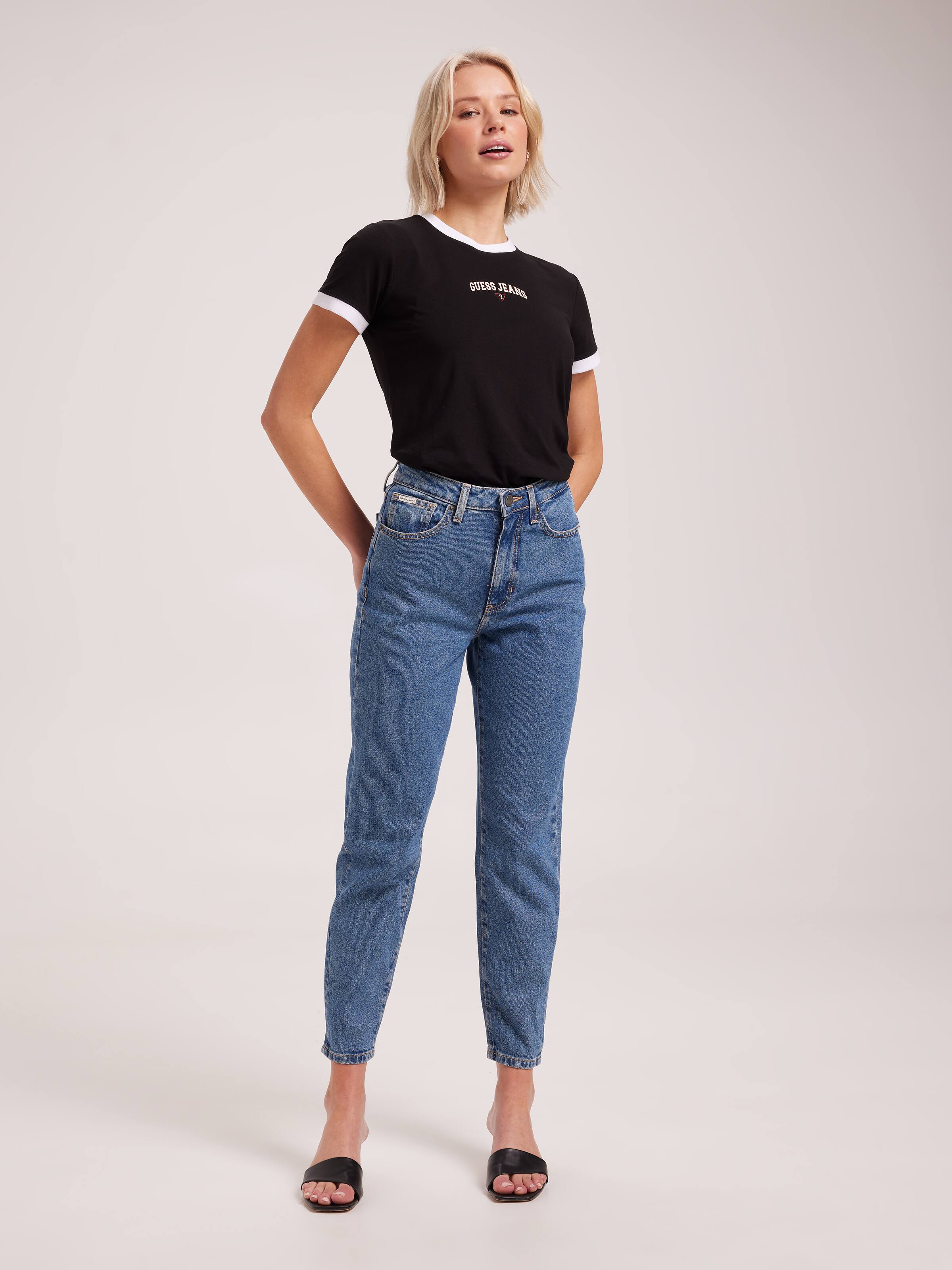 Jeans G06 Mom In Mid Wash