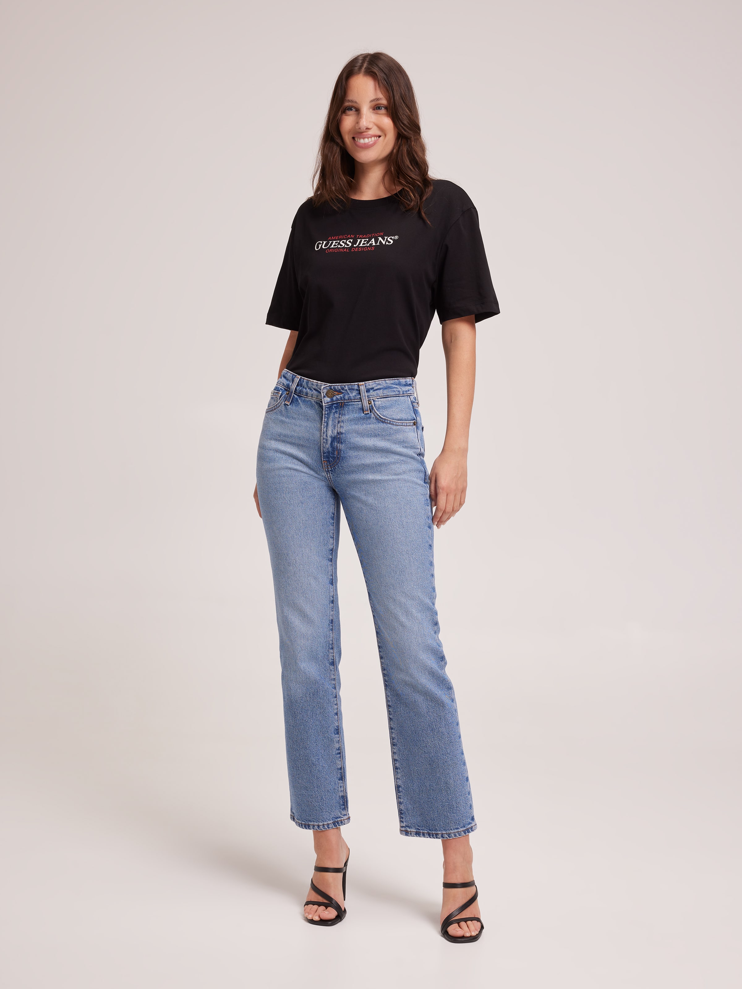 Jeans G08 Mid Straight In Light Wash