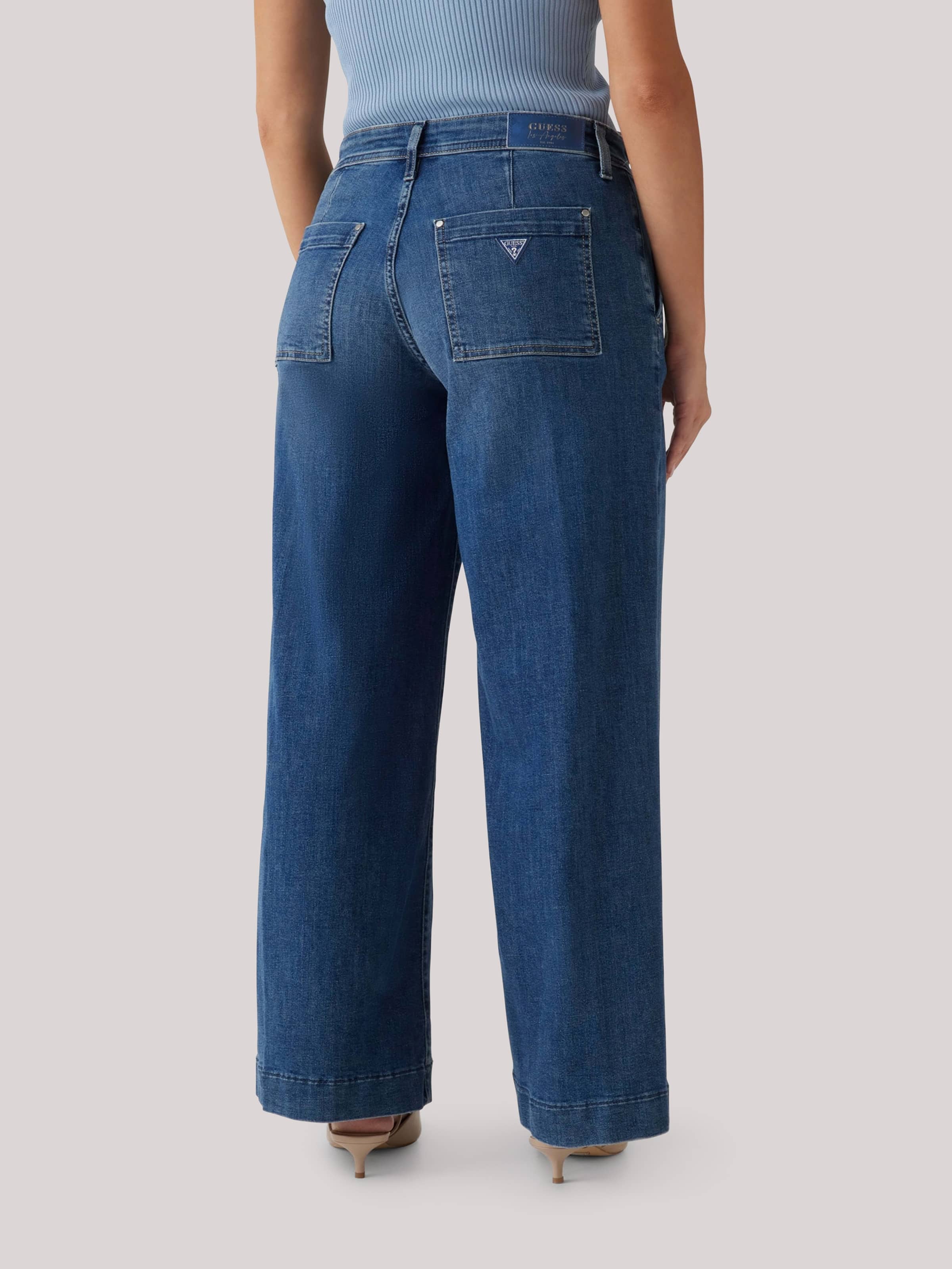 Zoya Wide Leg Crop In Jasmin