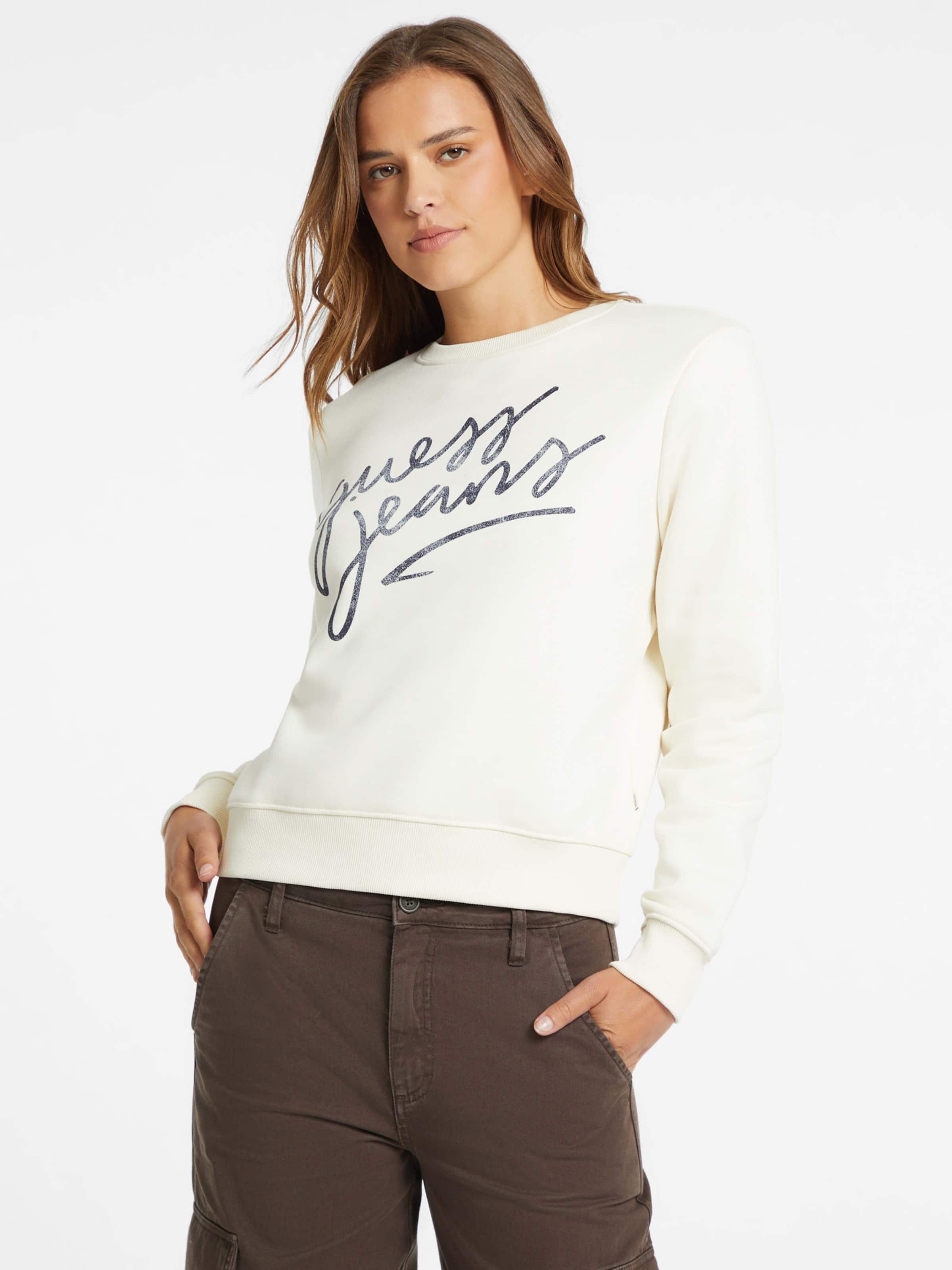 Jeans Regular Italic Logo Sweat In Sandy Shore