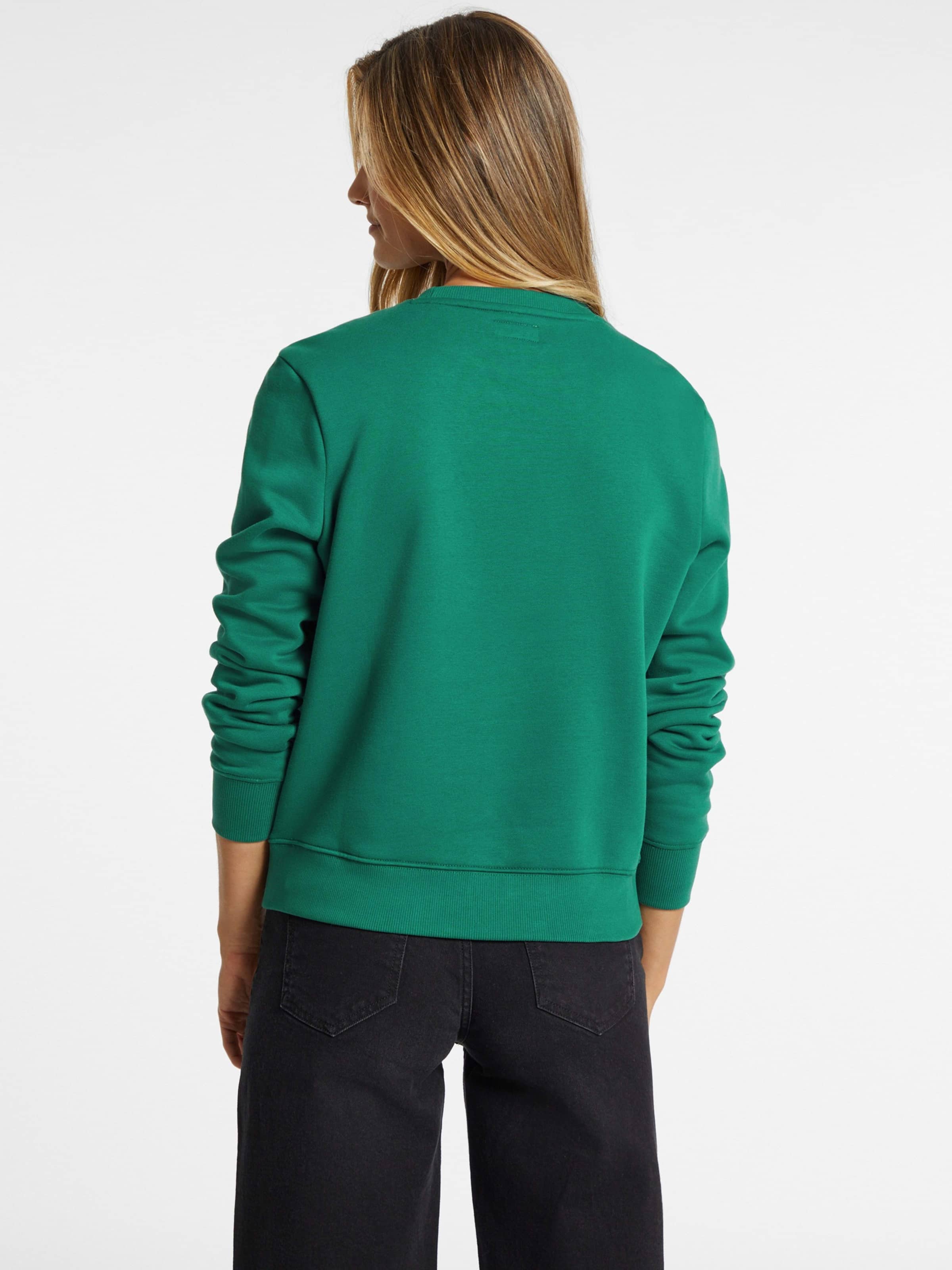 Jeans Regular Italic Logo Sweat In Eternal Green