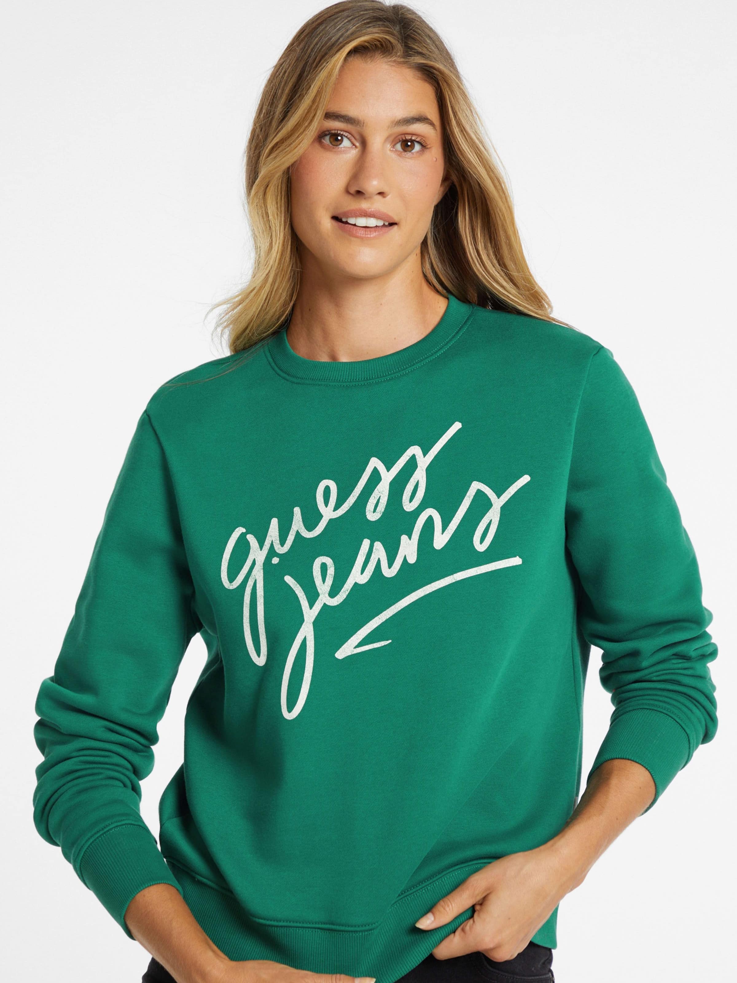 Jeans Regular Italic Logo Sweat In Eternal Green