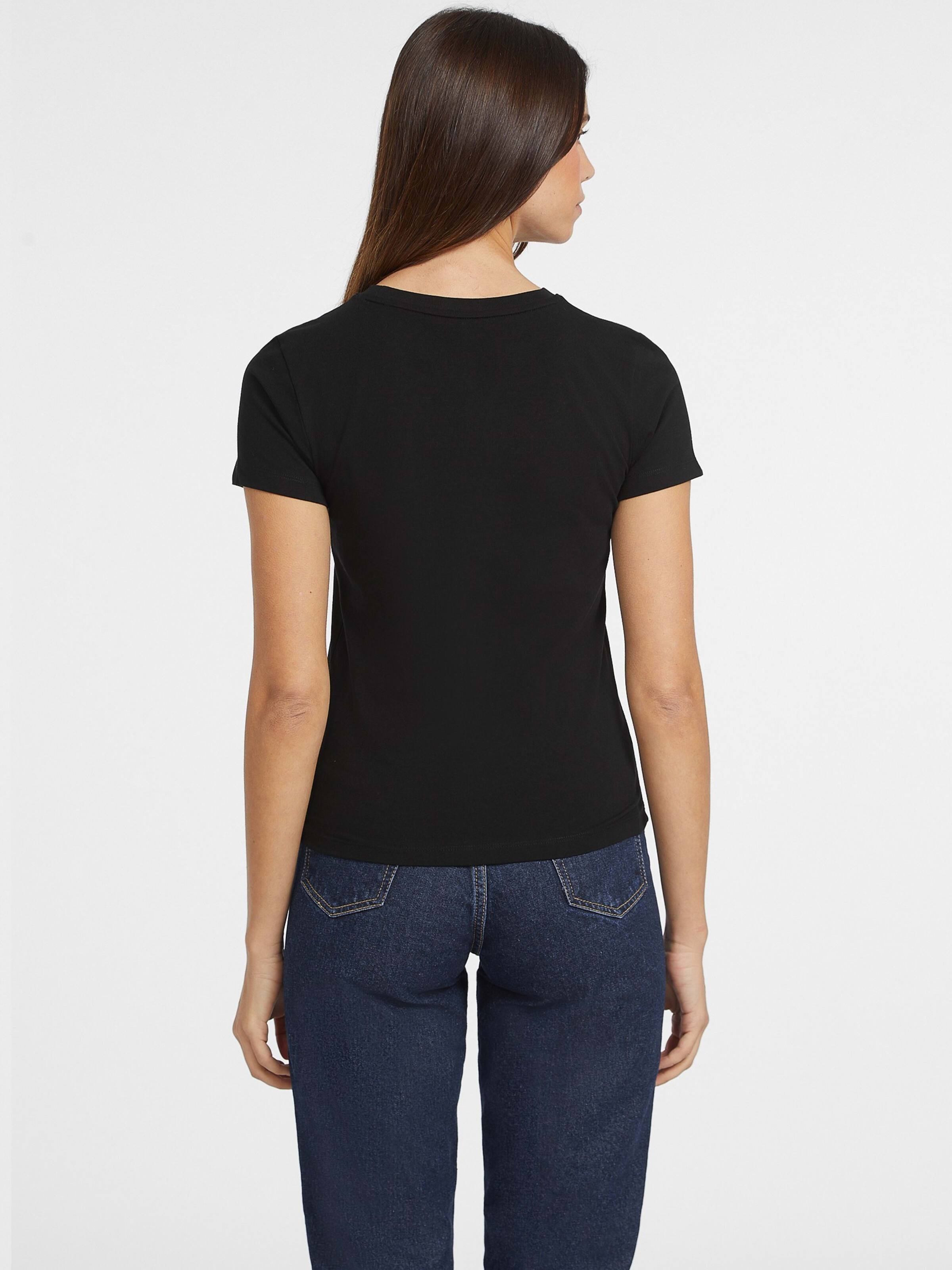 Jeans Slim American Triangle Tee In Black
