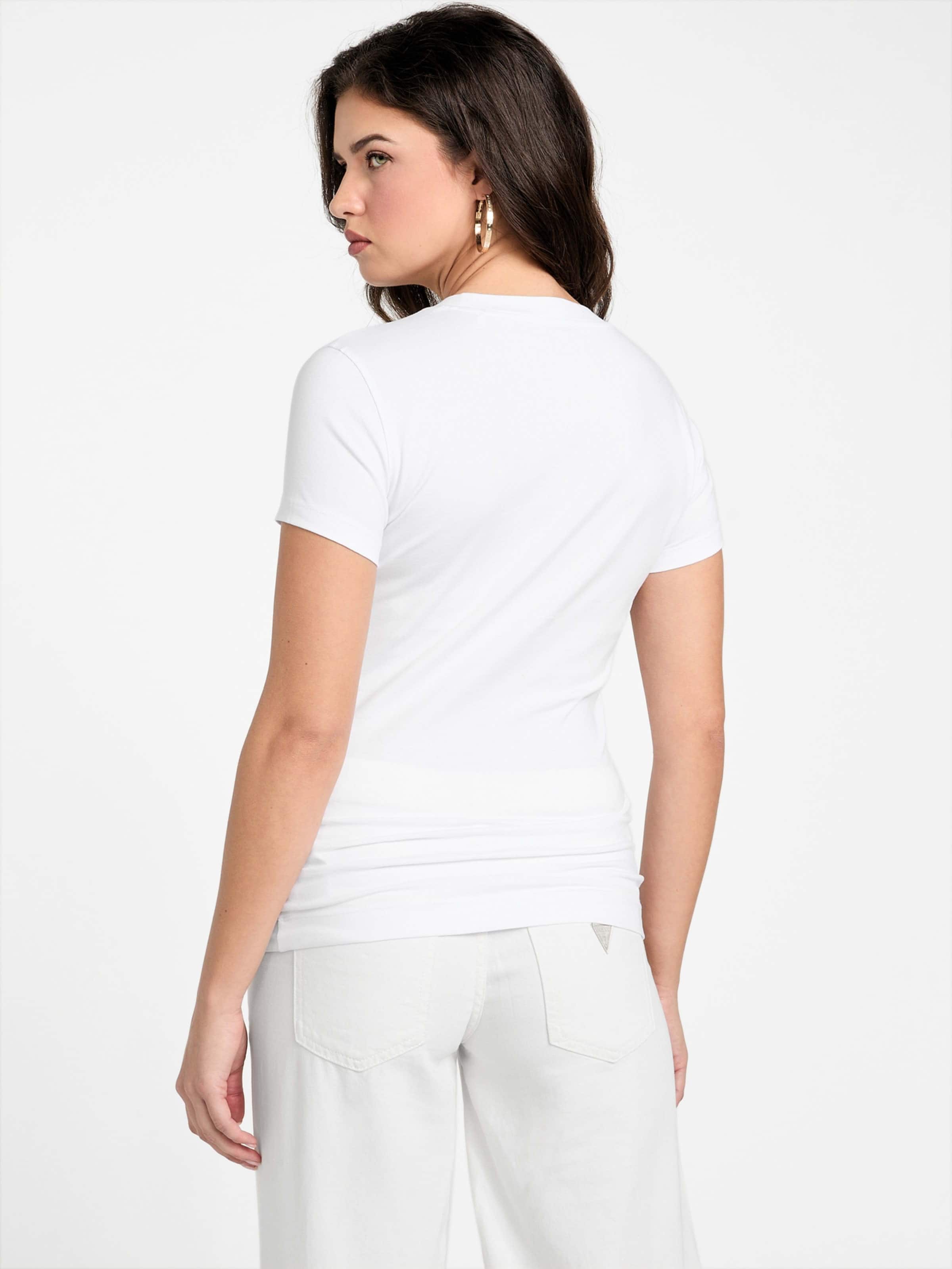 Logo Tee In Pure White