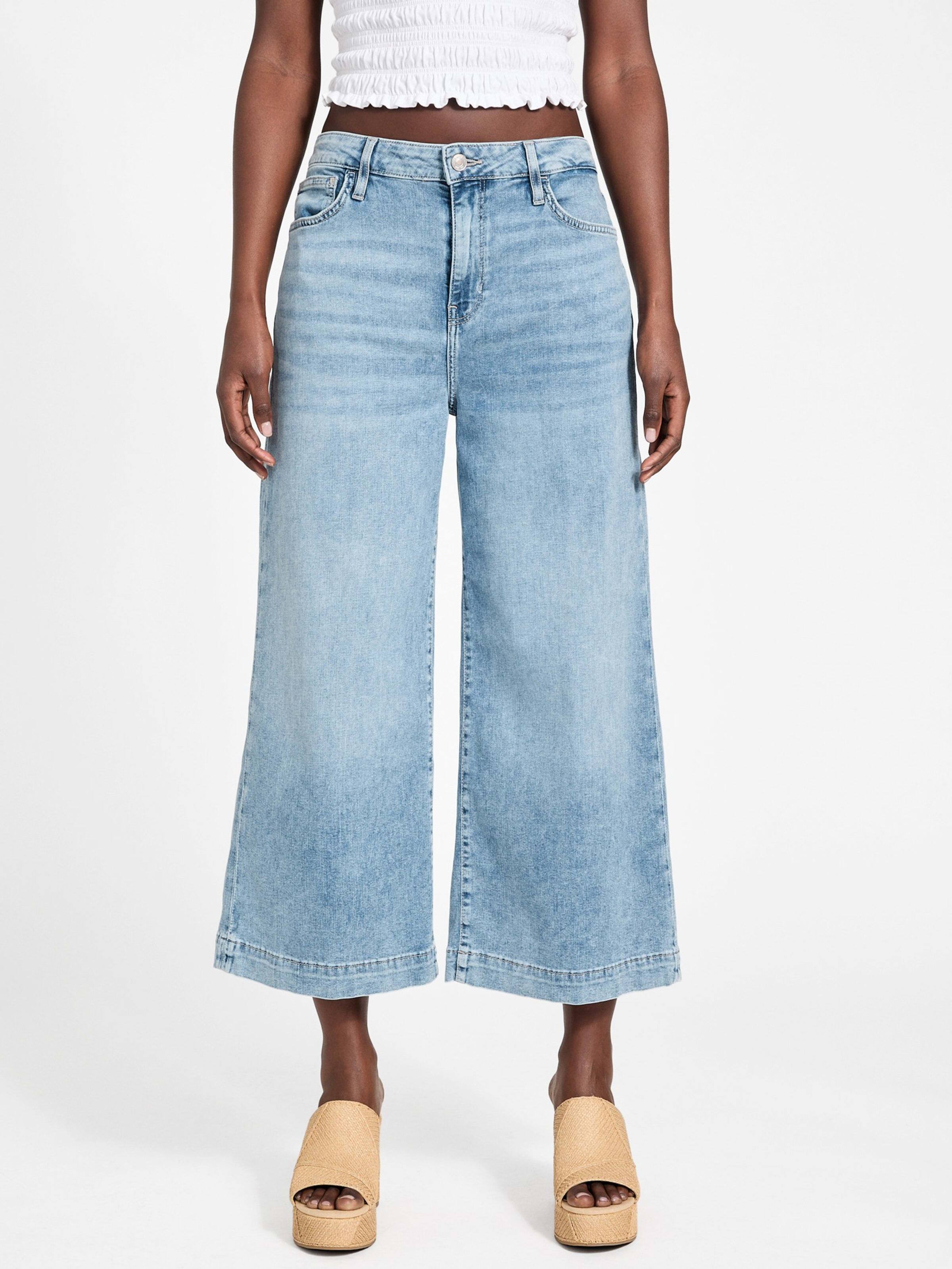 Bellflower Crop Wide Leg In Adventurist