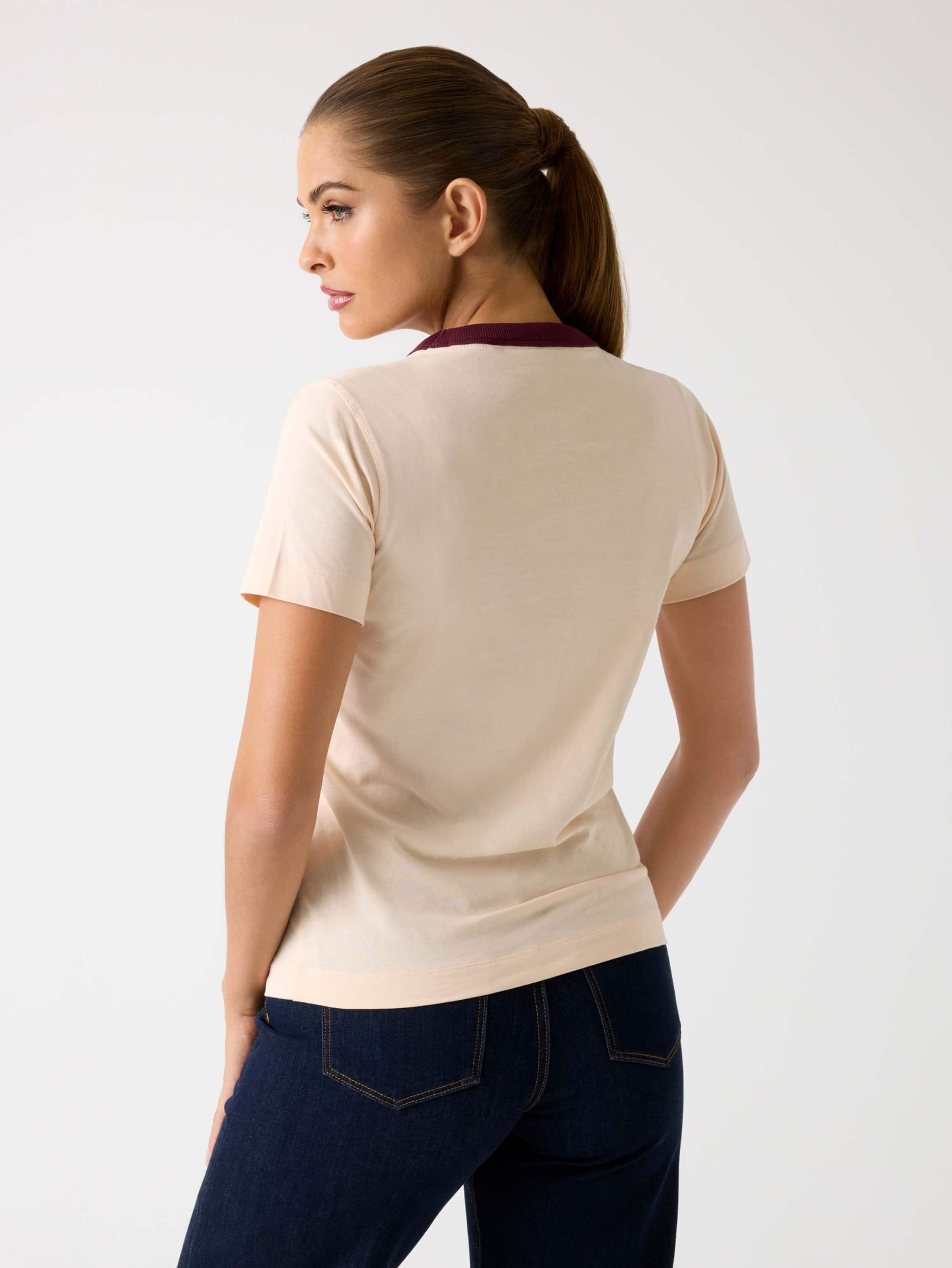 Ss Cn College Tee In Peach Peony