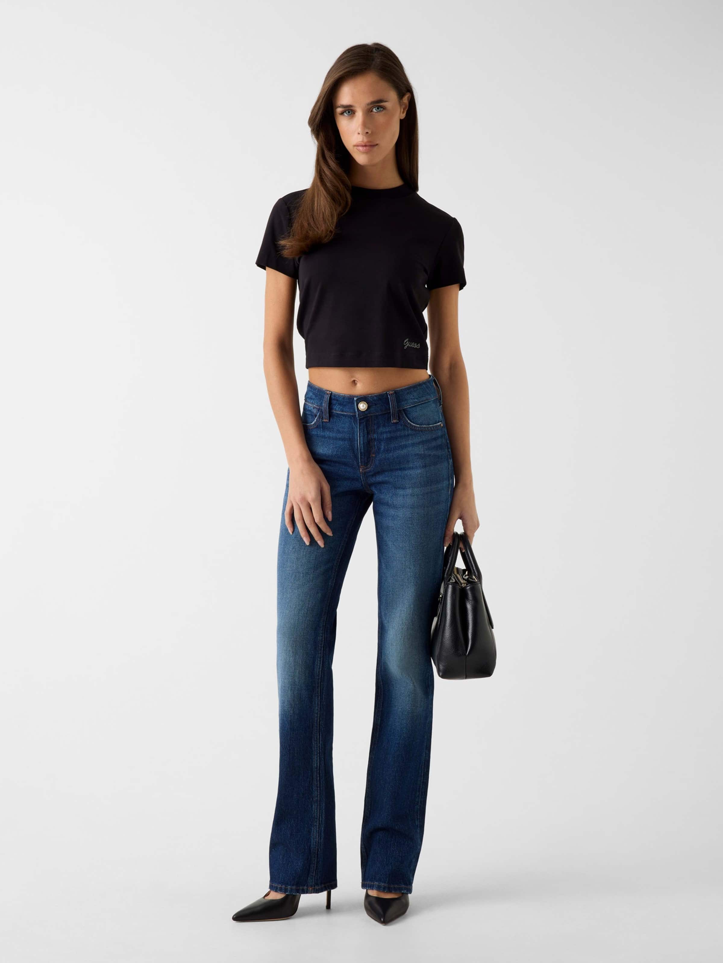 Nicky Cigarette Jeans In Fern Grove