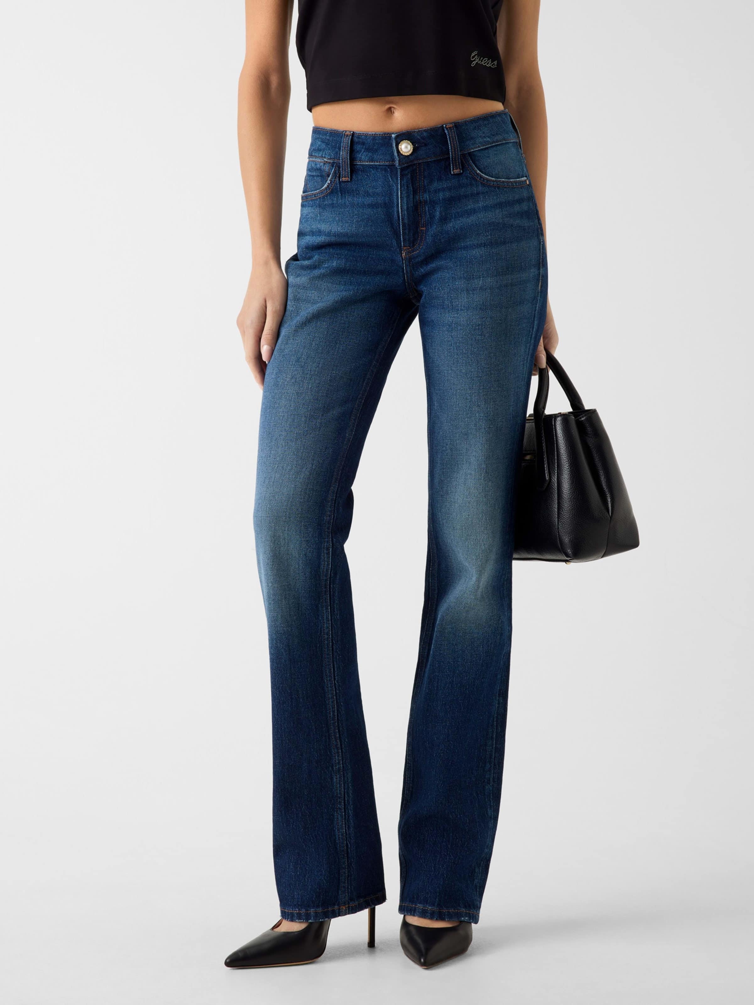 Nicky Cigarette Jeans In Fern Grove