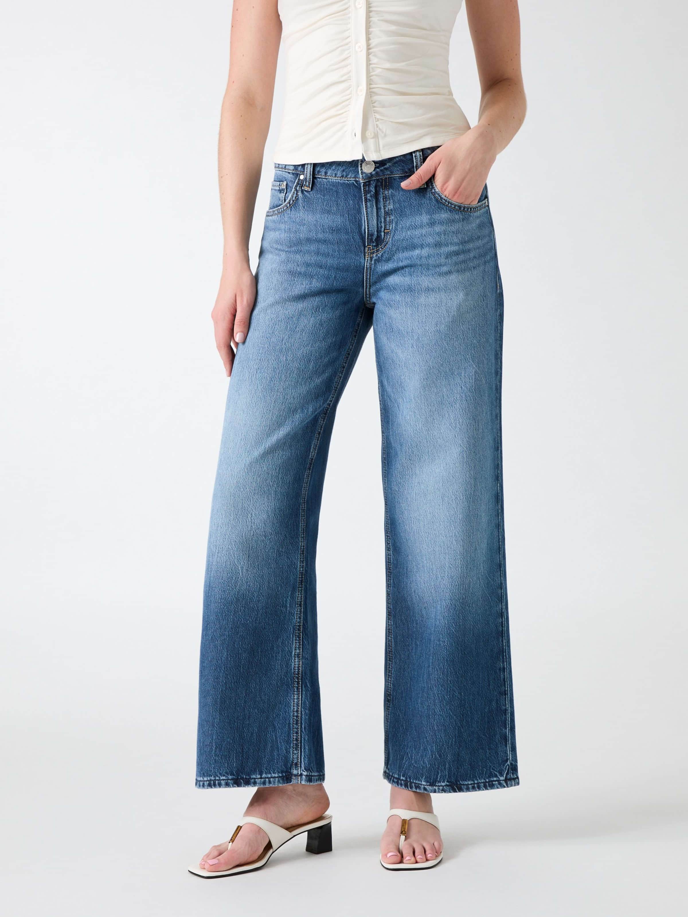 Low Rise Baggy Jean In Deep Dive