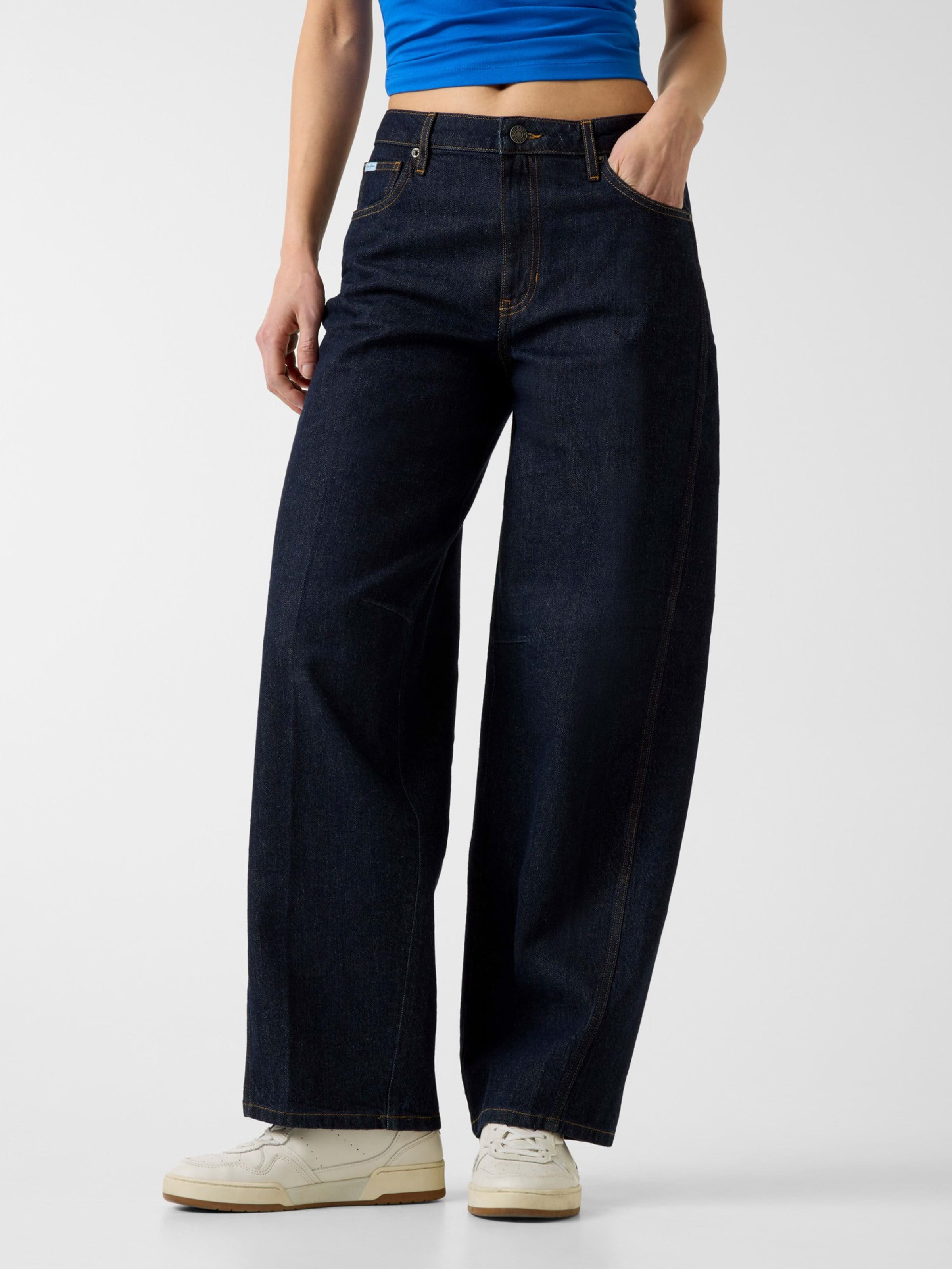 Jeans Barrel Jean In True Rinse