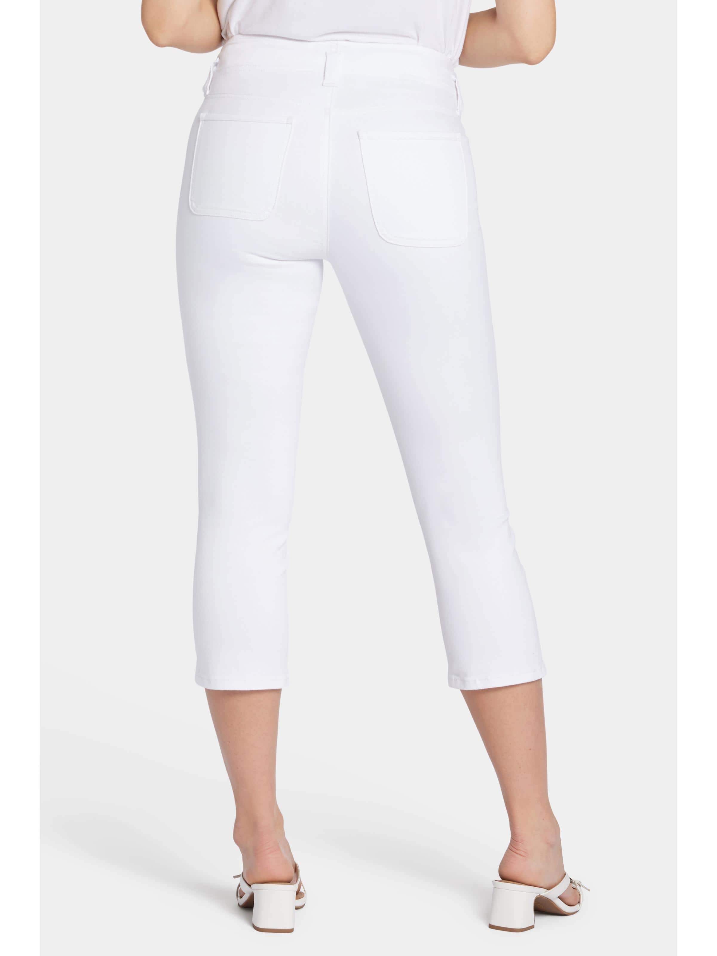 High Rise Ami Carpi In Optic White