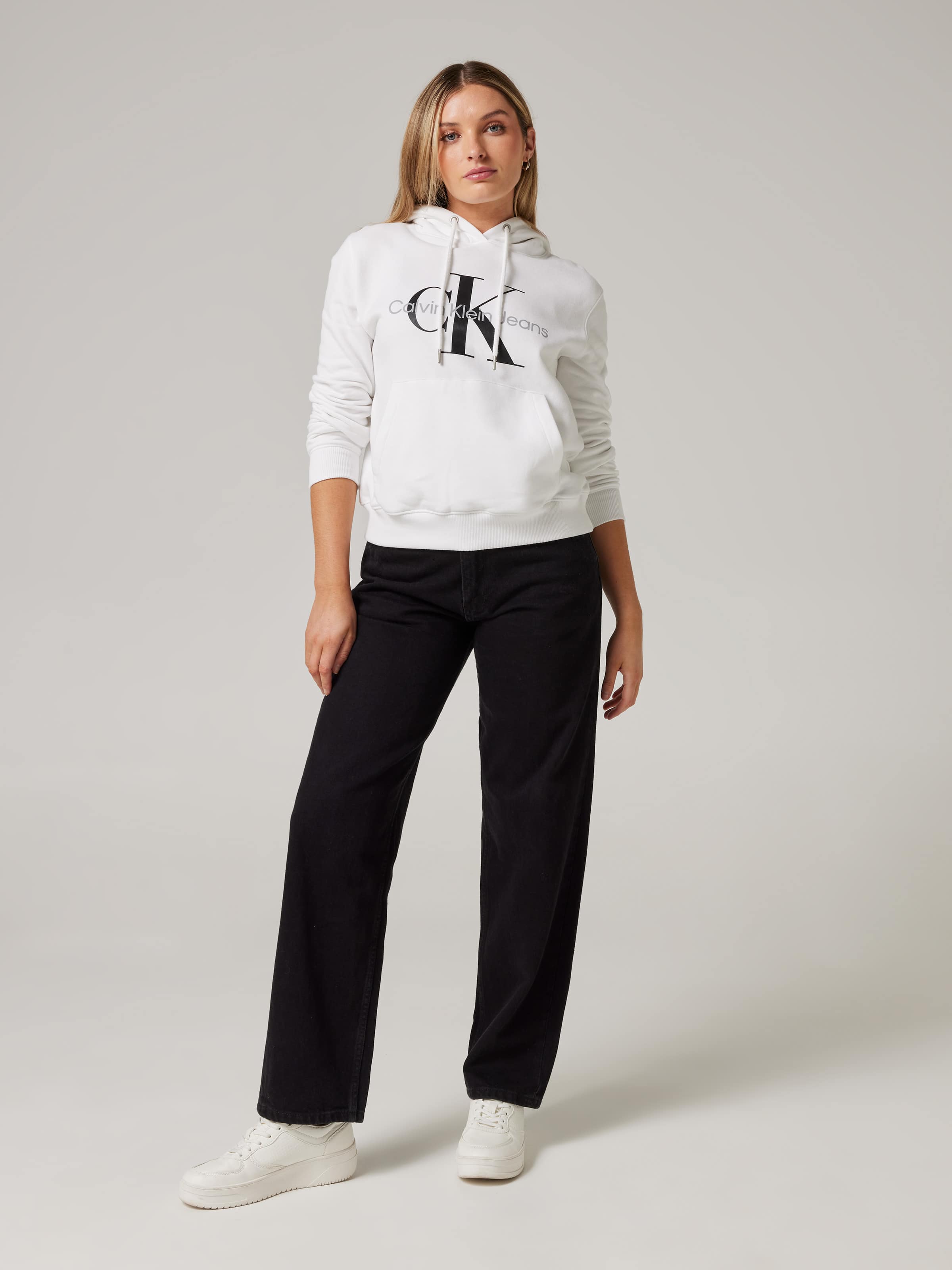 Core Monogram Logo Sweatshirt by Calvin Klein Jeans Online, THE ICONIC