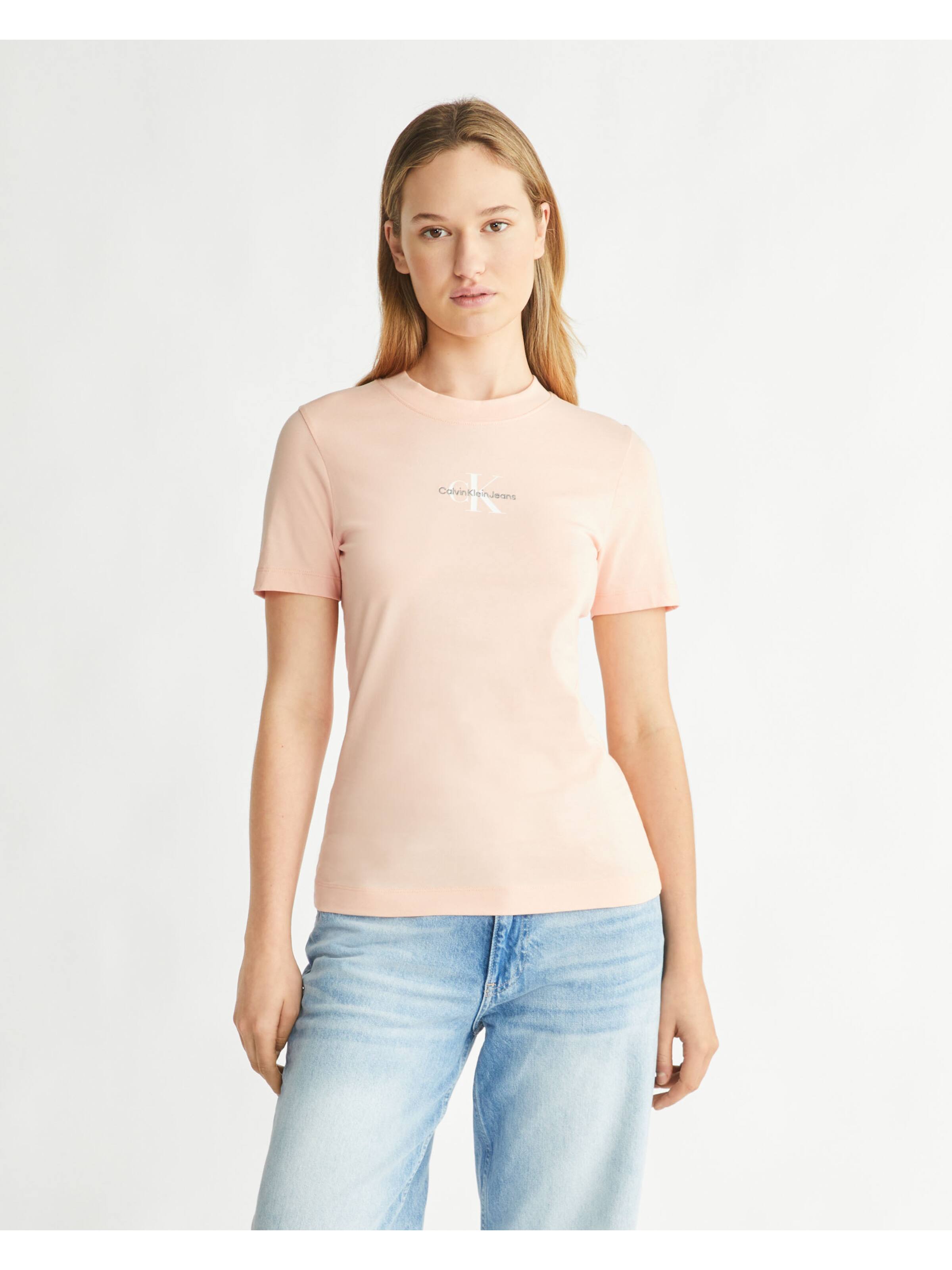 Monologo Slim Fit Tee In Jeans Online Just - Faint Blossom