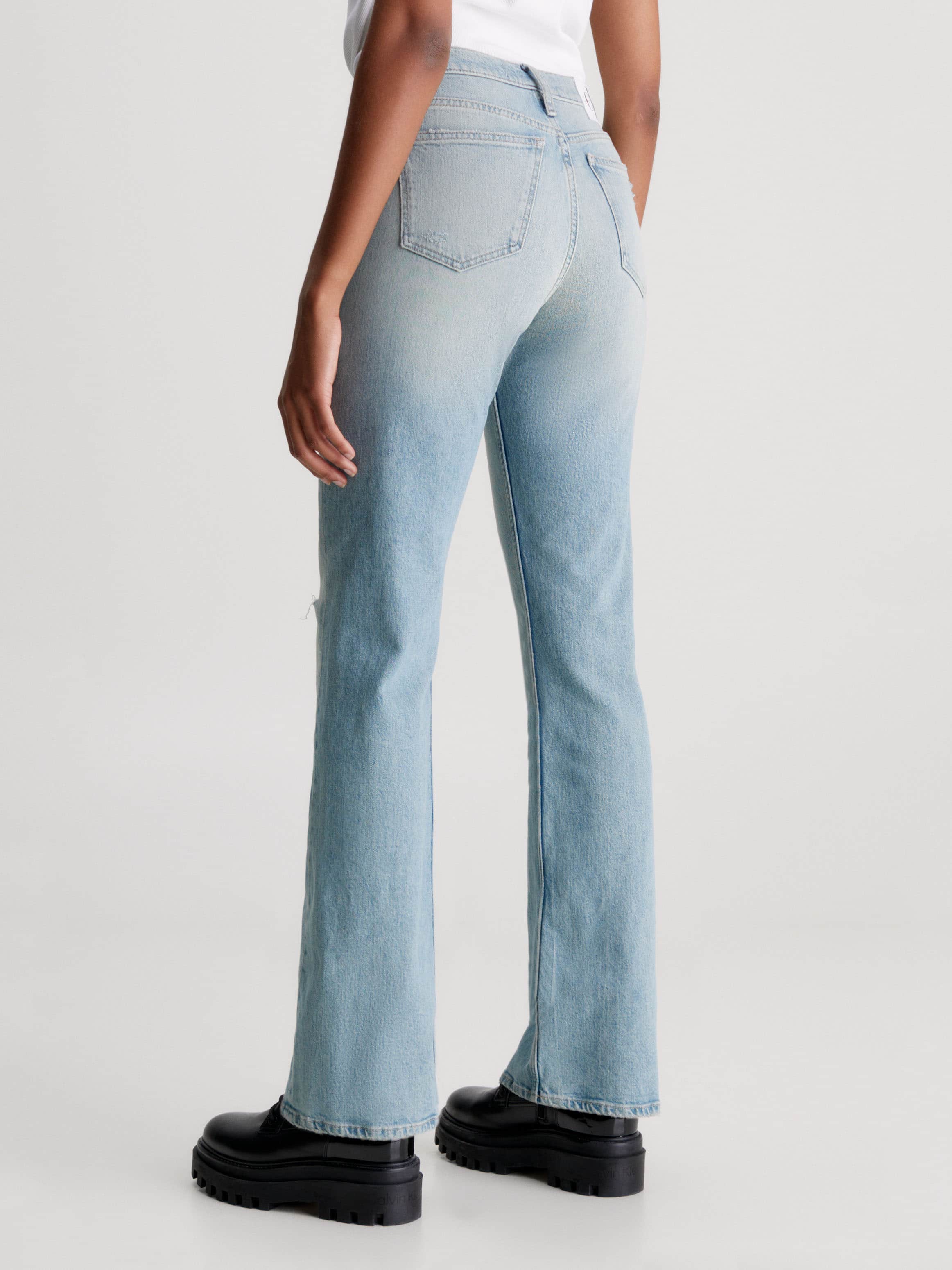 Authentic Bootcut Jean In Light Blue