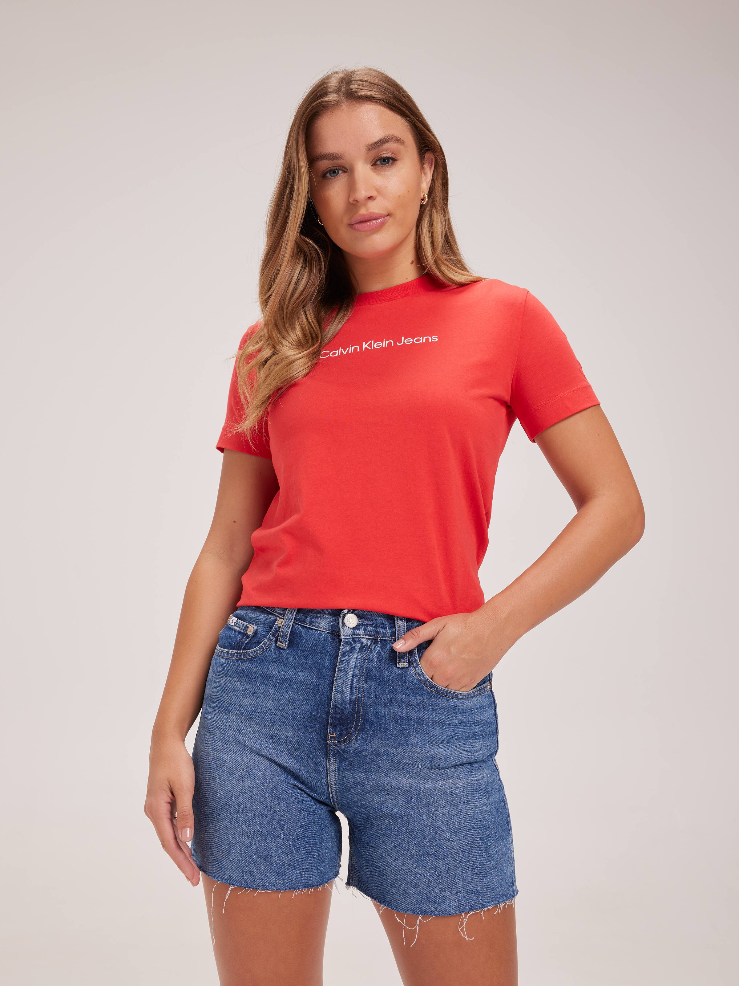 Mom Short In Denim Mid