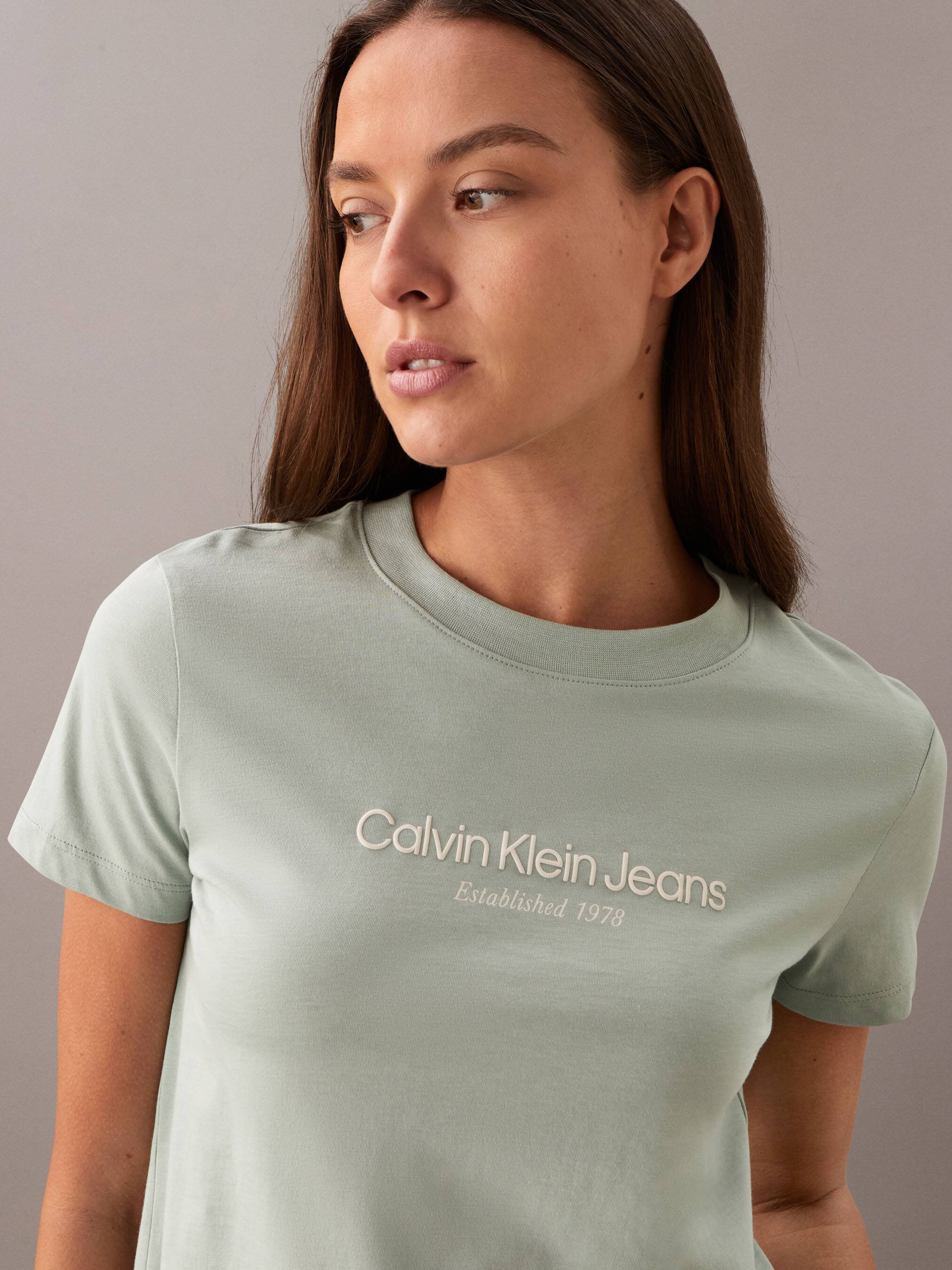 Institutional Graphic Regular Tee In Jadeite