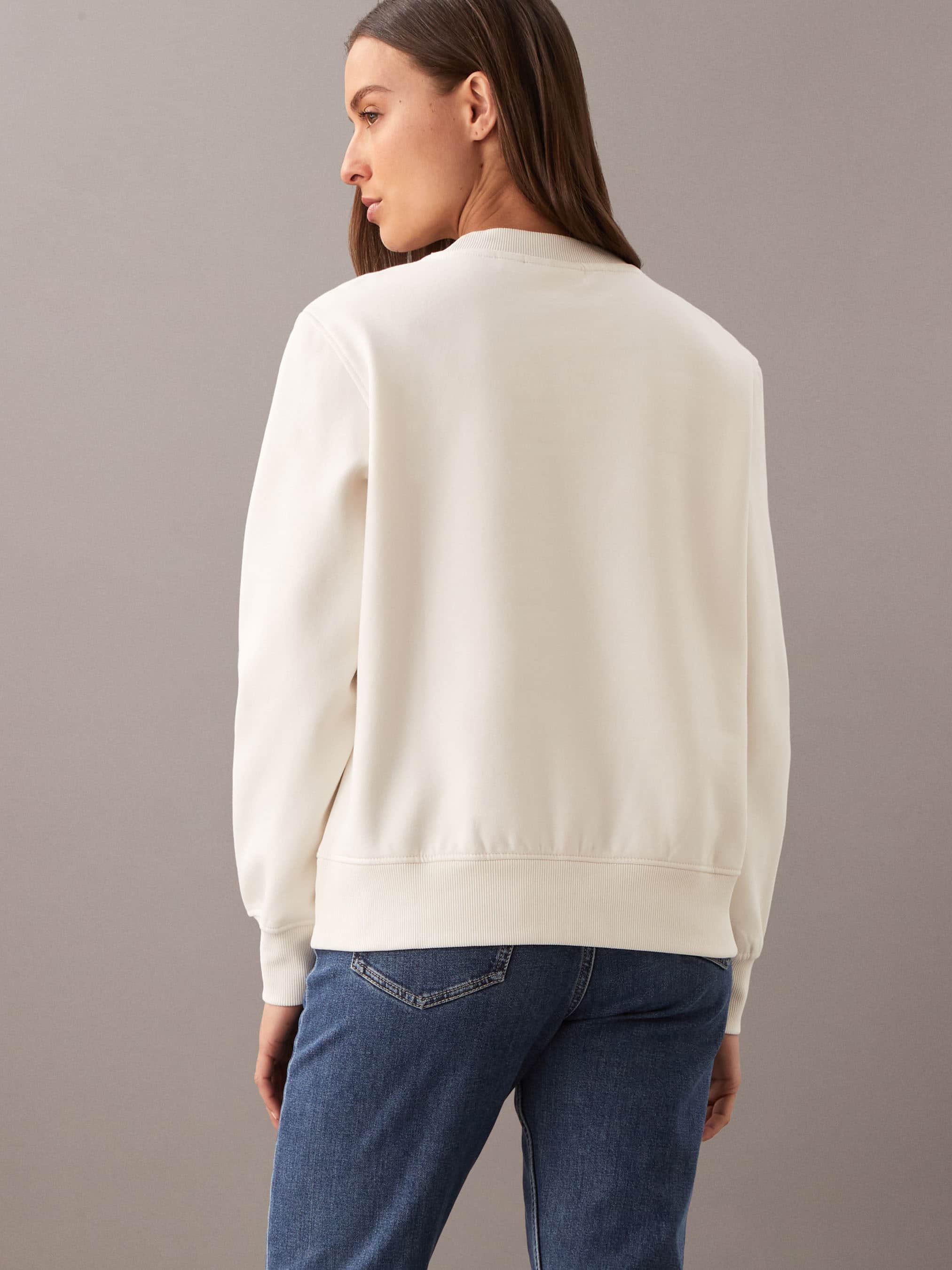 Institutional Graphic Reg Crewneck In Ivory
