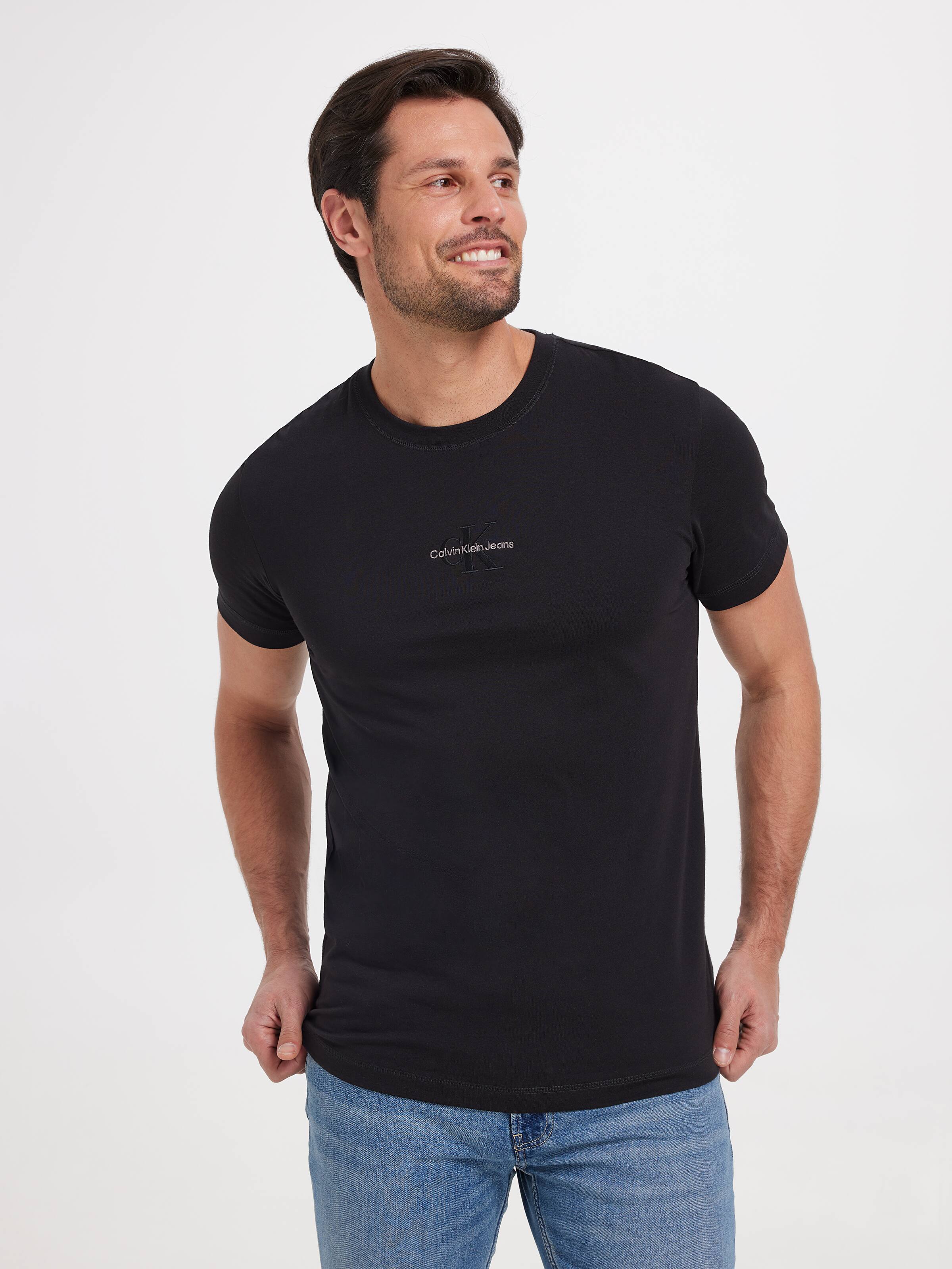 Monologo Tee In Black